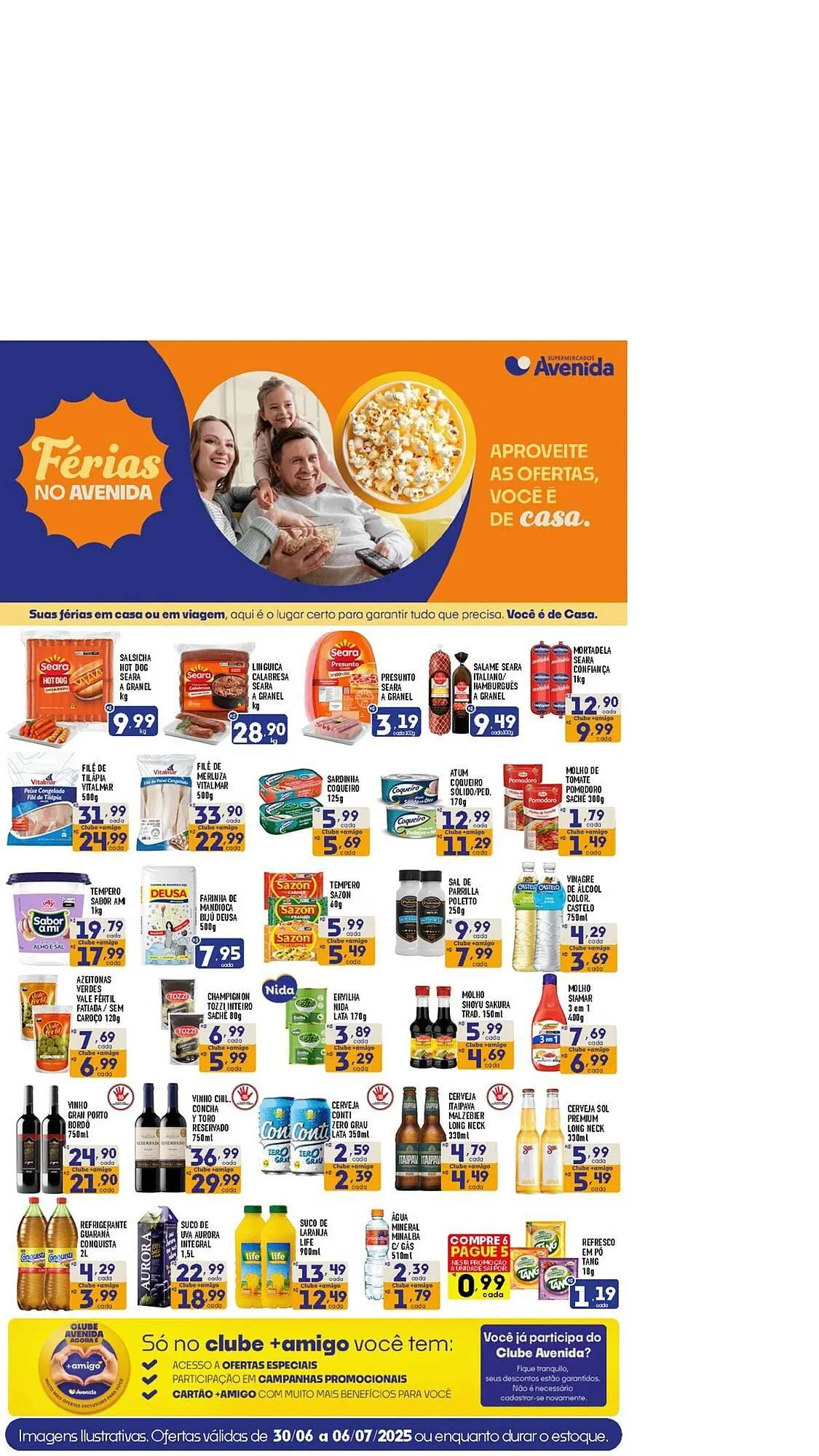 Encarte de Catálogo Supermercados Avenida 3 de julho até 6 de julho 2025 - Pagina 6