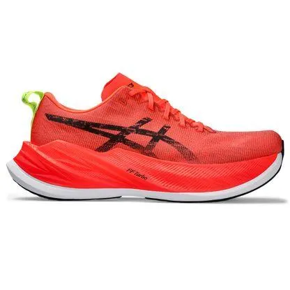 Tênis ASICS Superblast - Unissex - Vermelho com Preto e Branco