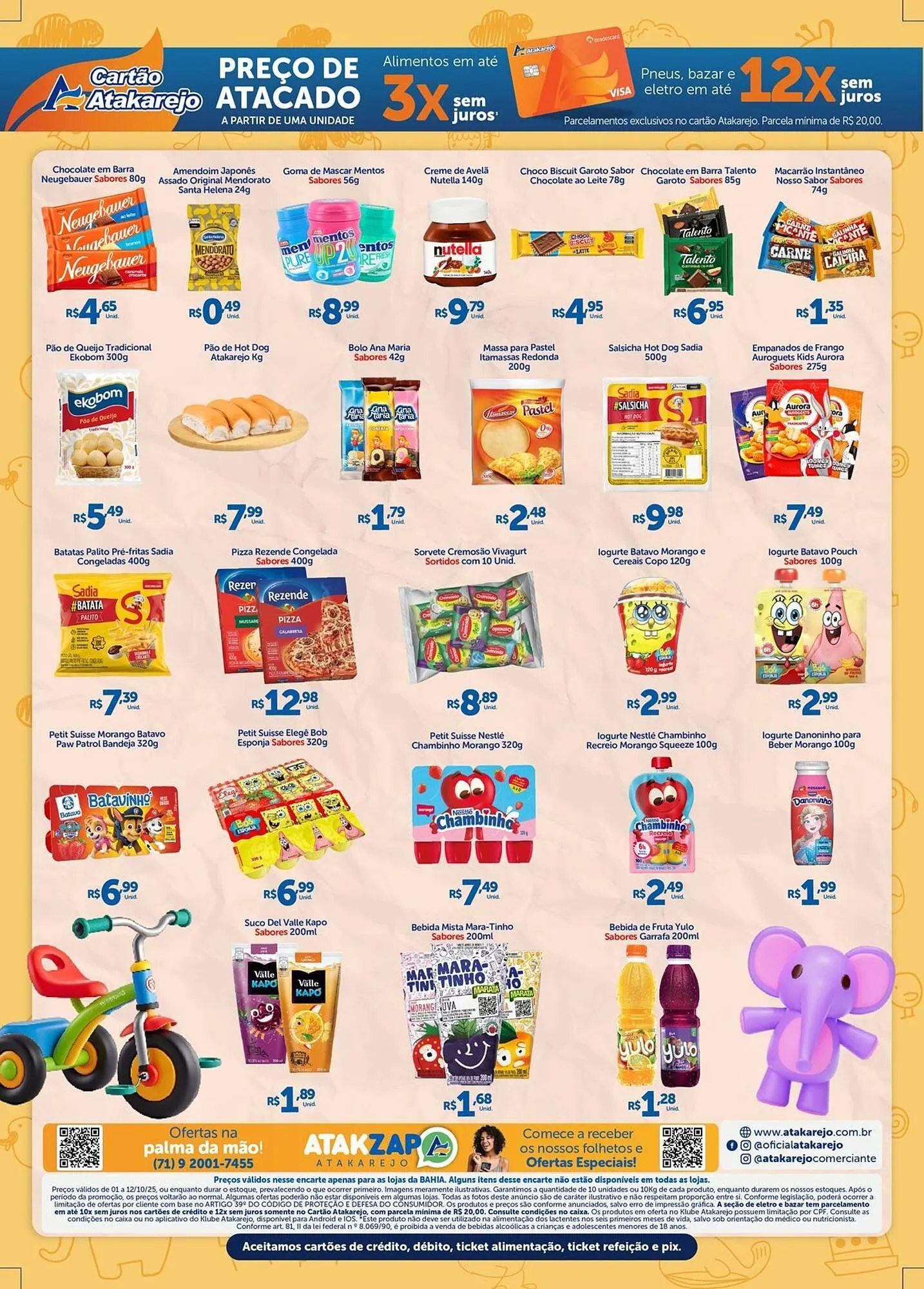 Encarte de Encarte Atakarejo 8 de outubro até 12 de outubro 2025 - Pagina 2