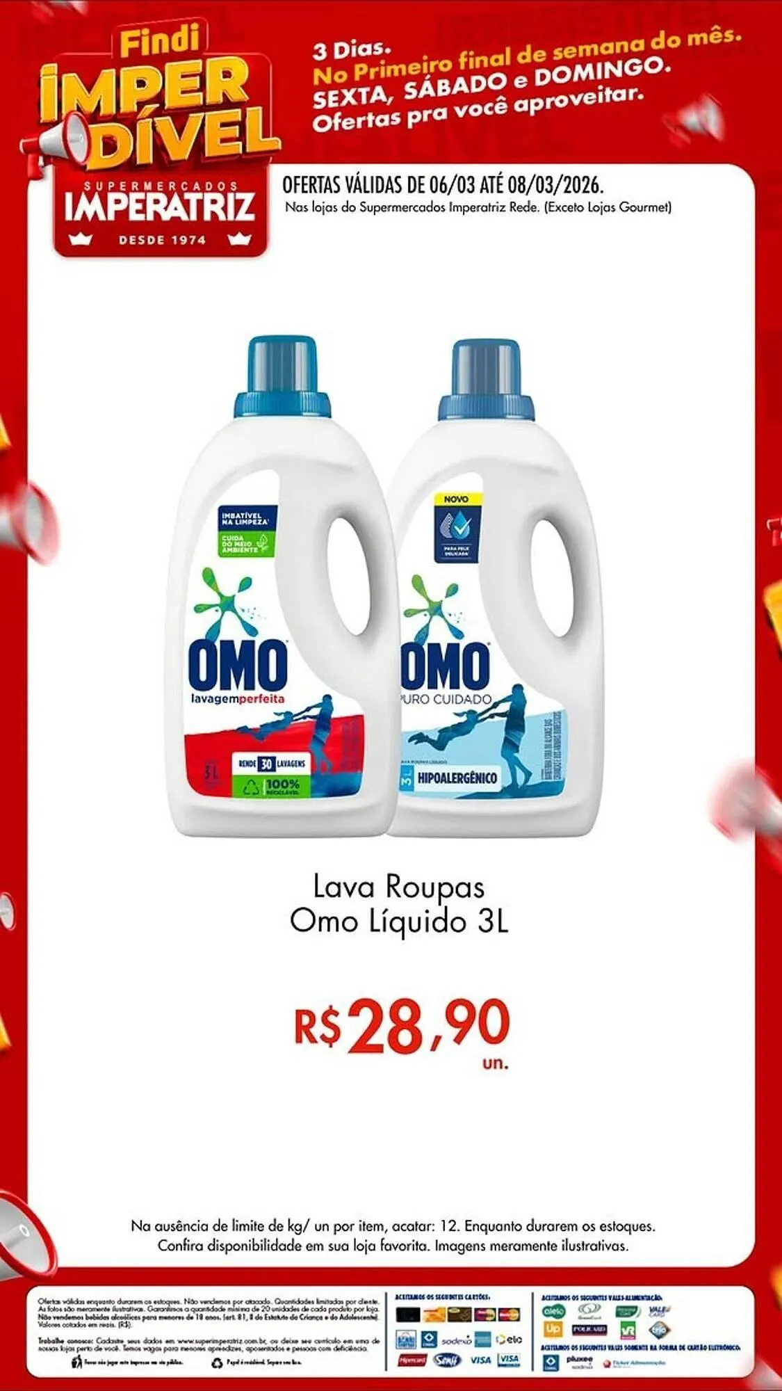 Encarte de Catálogo Supermercados Imperatriz 6 de março até 8 de março 2026 - Pagina 6