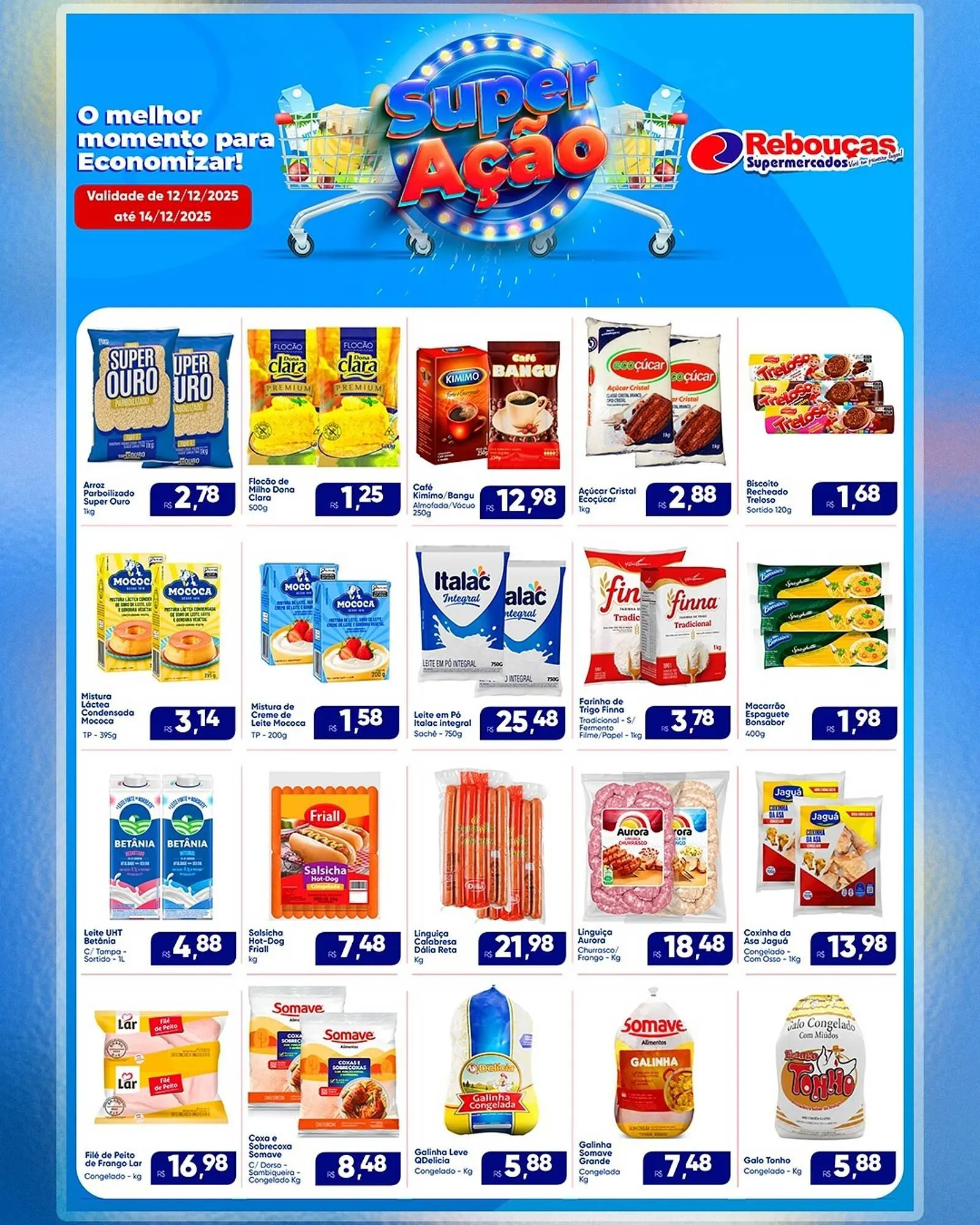 Encarte de Catálogo Rebouças Supermercados 12 de dezembro até 14 de dezembro 2025 - Pagina 2