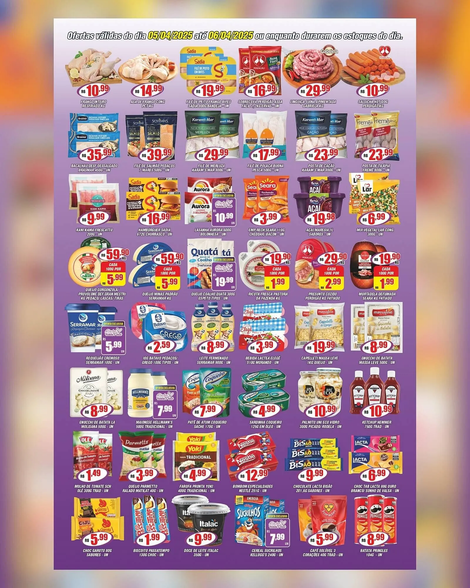 Encarte de Catálogo Violeta Supermercados 5 de abril até 6 de abril 2025 - Pagina 2