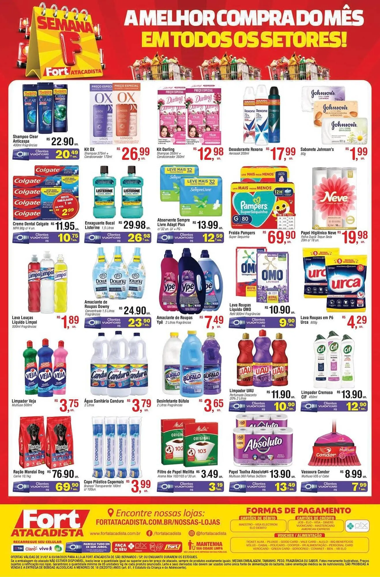 Encarte de Catálogo Fort Atacadista 31 de julho até 3 de agosto 2025 - Pagina 4