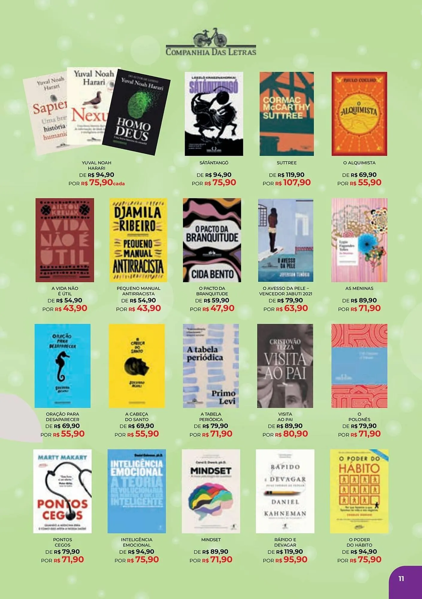 Encarte de Catálogo Livraria Leitura 3 de novembro até 28 de dezembro 2025 - Pagina 11