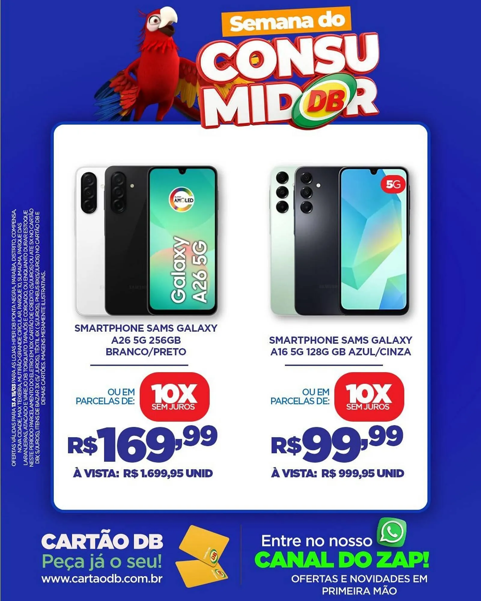 Encarte de Catálogo DB Supermercados 13 de março até 15 de março 2026 - Pagina 12