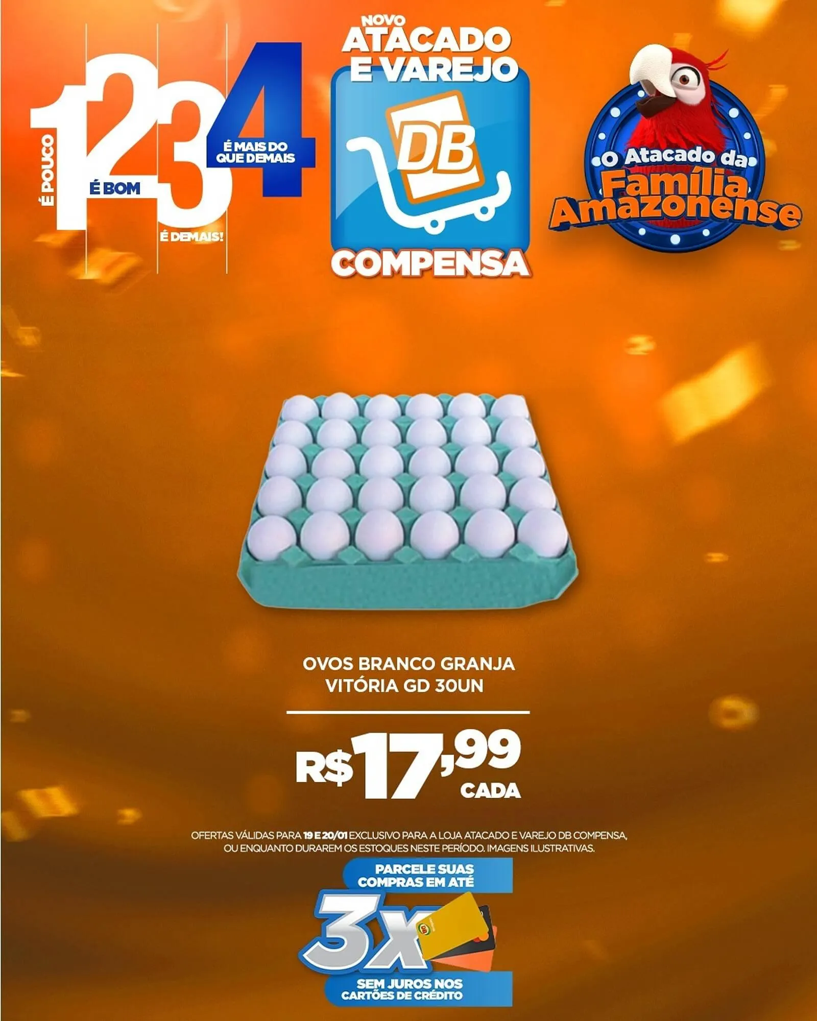 Encarte de Catálogo DB Supermercados 19 de janeiro até 20 de janeiro 2026 - Pagina 3