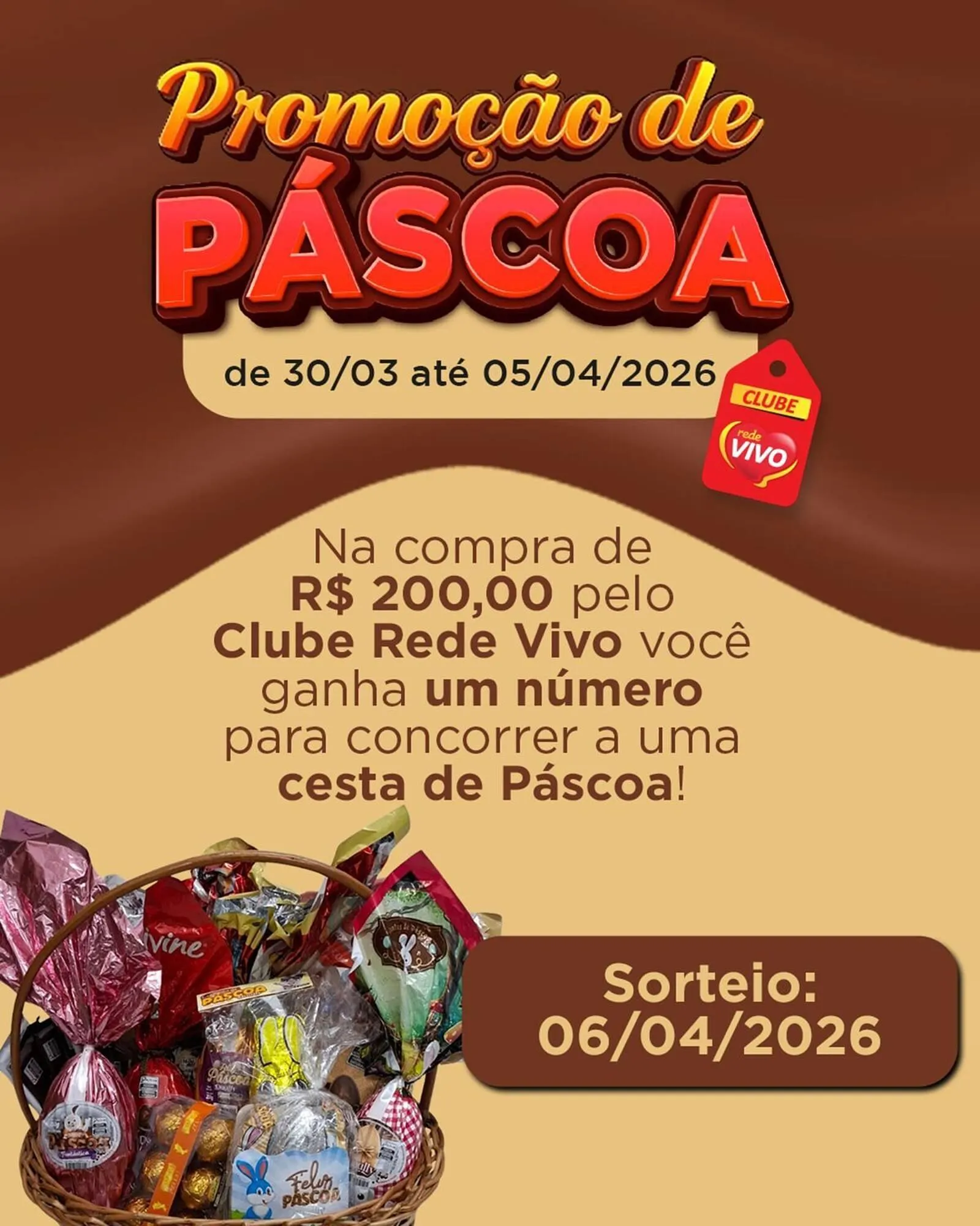 Encarte de Encarte Rede Vivo 30 de março até 5 de abril 2026 - Pagina 1