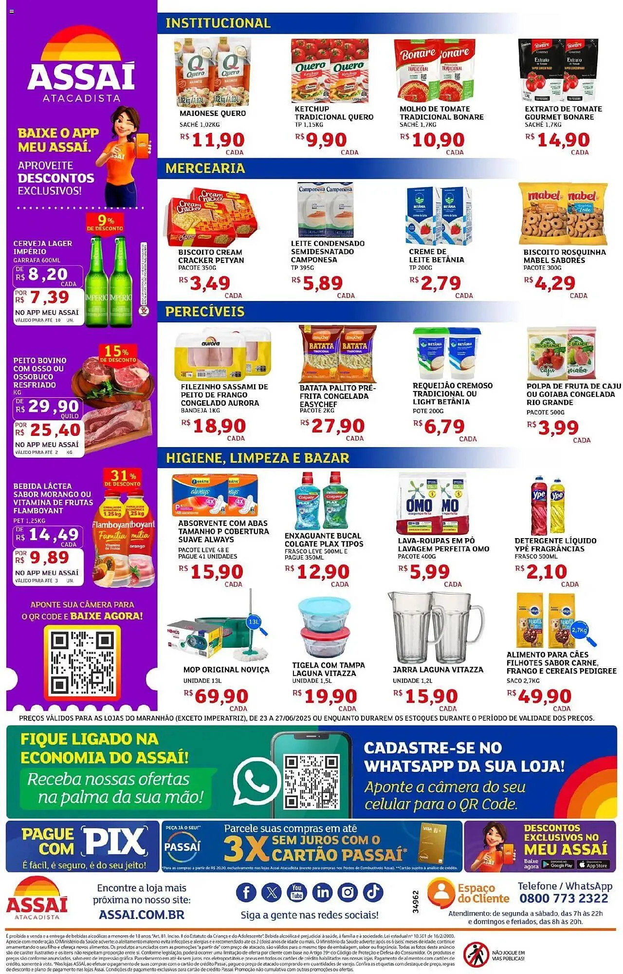Encarte de Catálogo Assaí Atacadista 23 de junho até 27 de junho 2025 - Pagina 2
