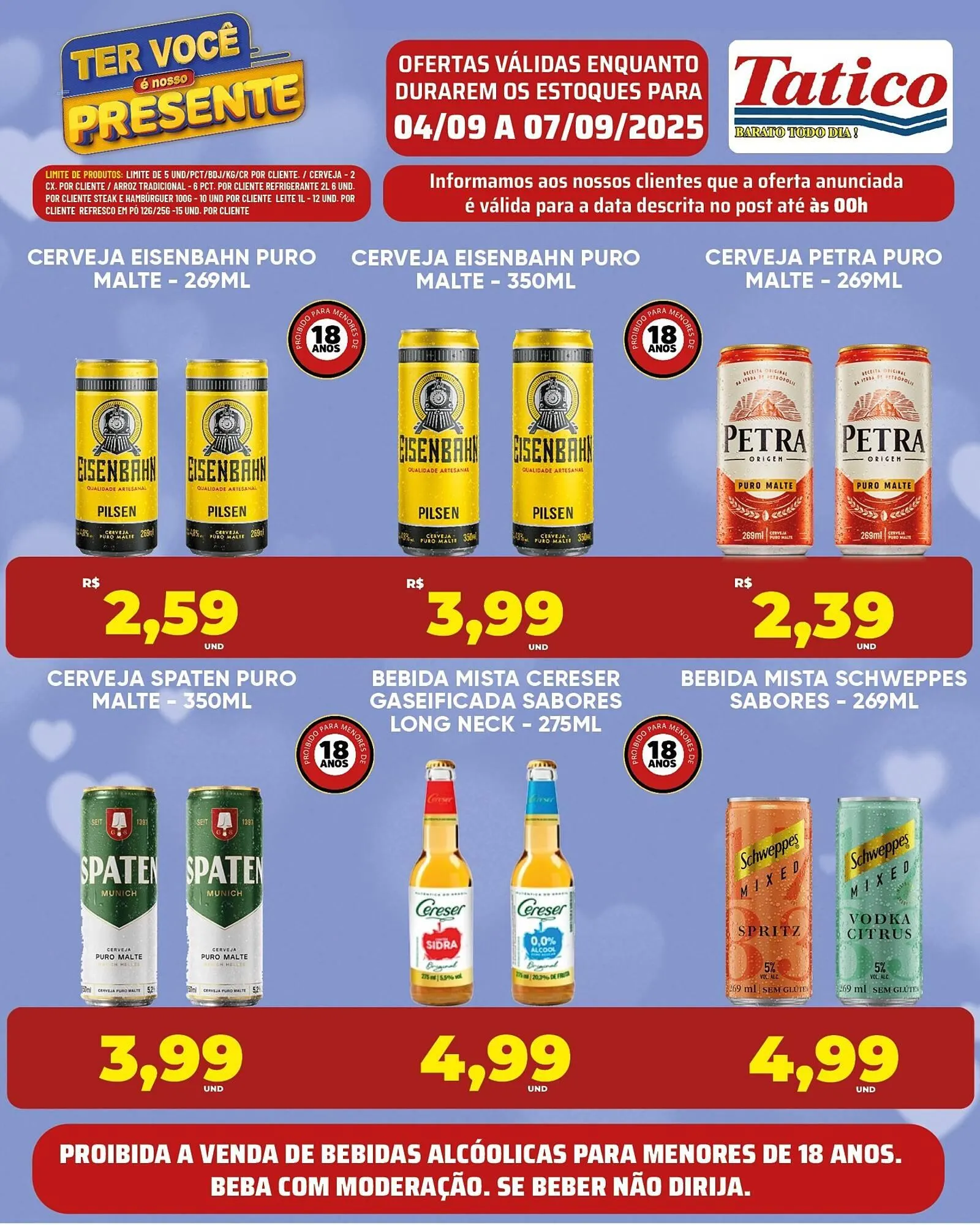 Encarte de Tabloide Tatico 4 de setembro até 7 de setembro 2025 - Pagina 4