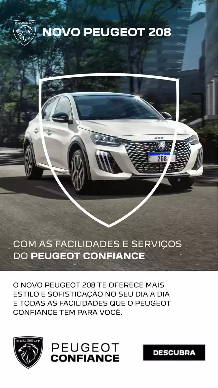 Encarte de NOVO PEUGEOT 208 29 de outubro até 29 de outubro 2025 - Pagina 21