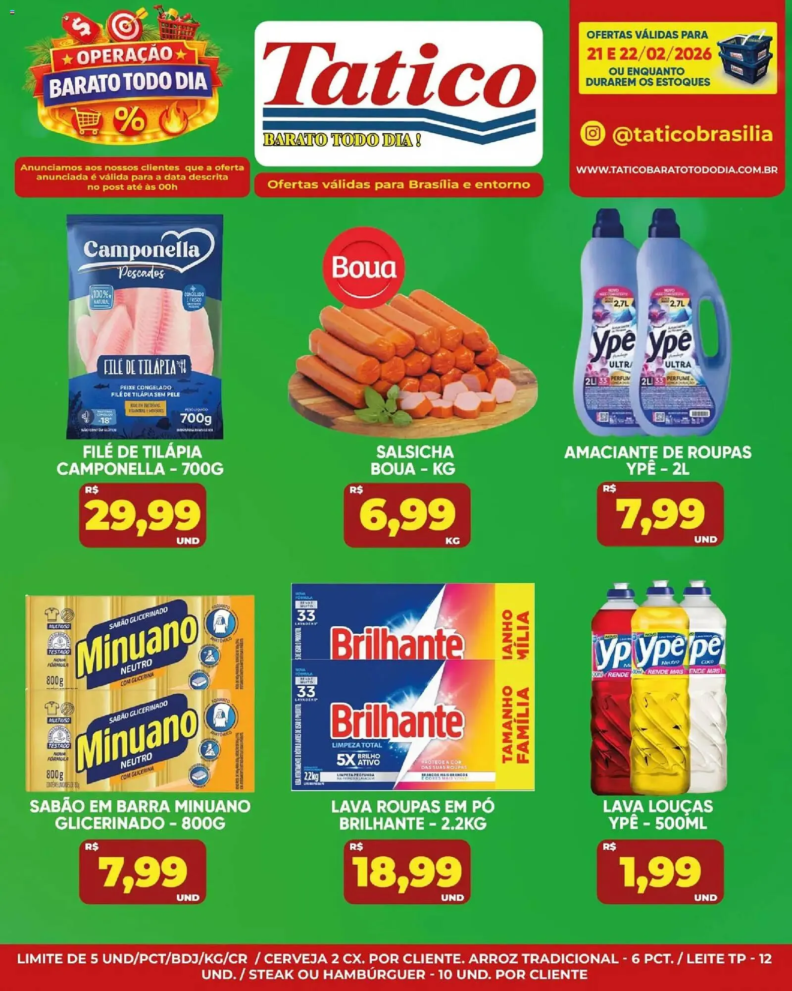 Encarte de Tabloide Tatico 23 de fevereiro até 23 de fevereiro 2026 - Pagina 33