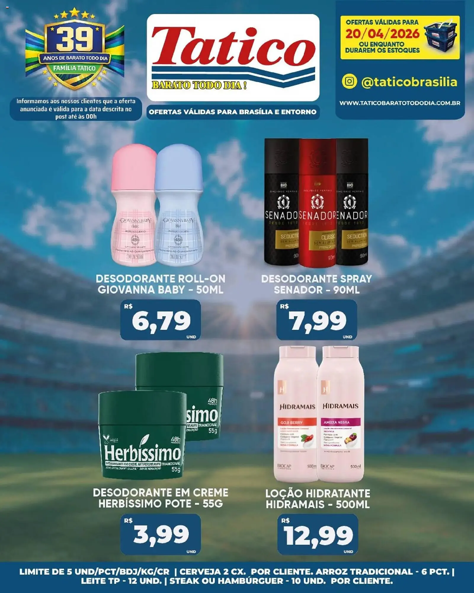 Encarte de Tabloide Tatico 20 de abril até 20 de abril 2026 - Pagina 17