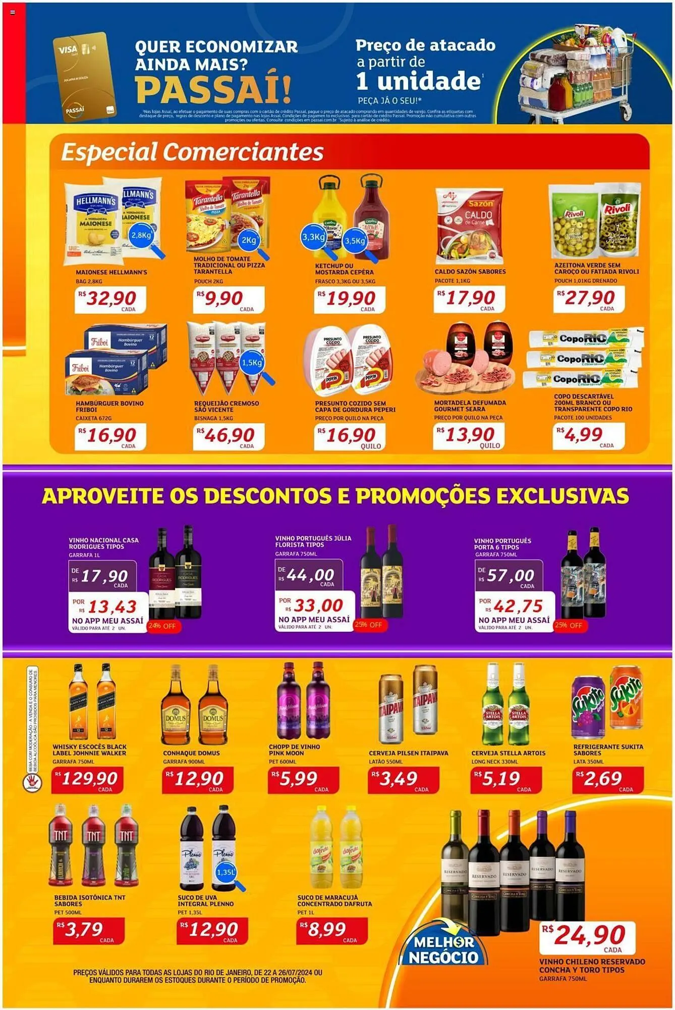 Encarte de Catálogo Assaí Atacadista 22 de julho até 26 de julho 2024 - Pagina 3