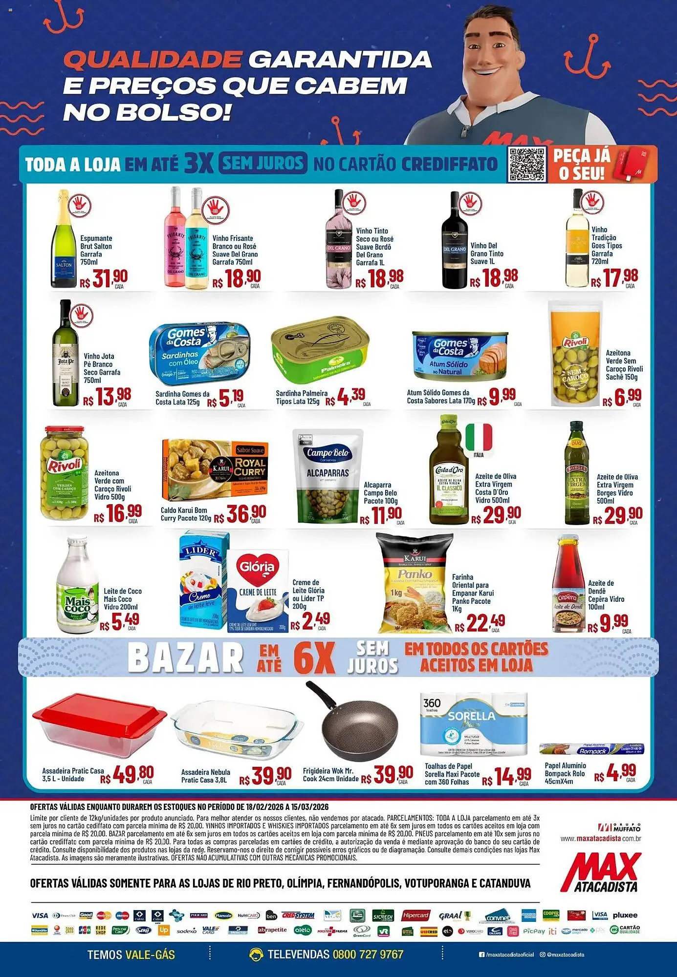 Encarte de Encarte Max Atacadista 18 de fevereiro até 15 de março 2026 - Pagina 2