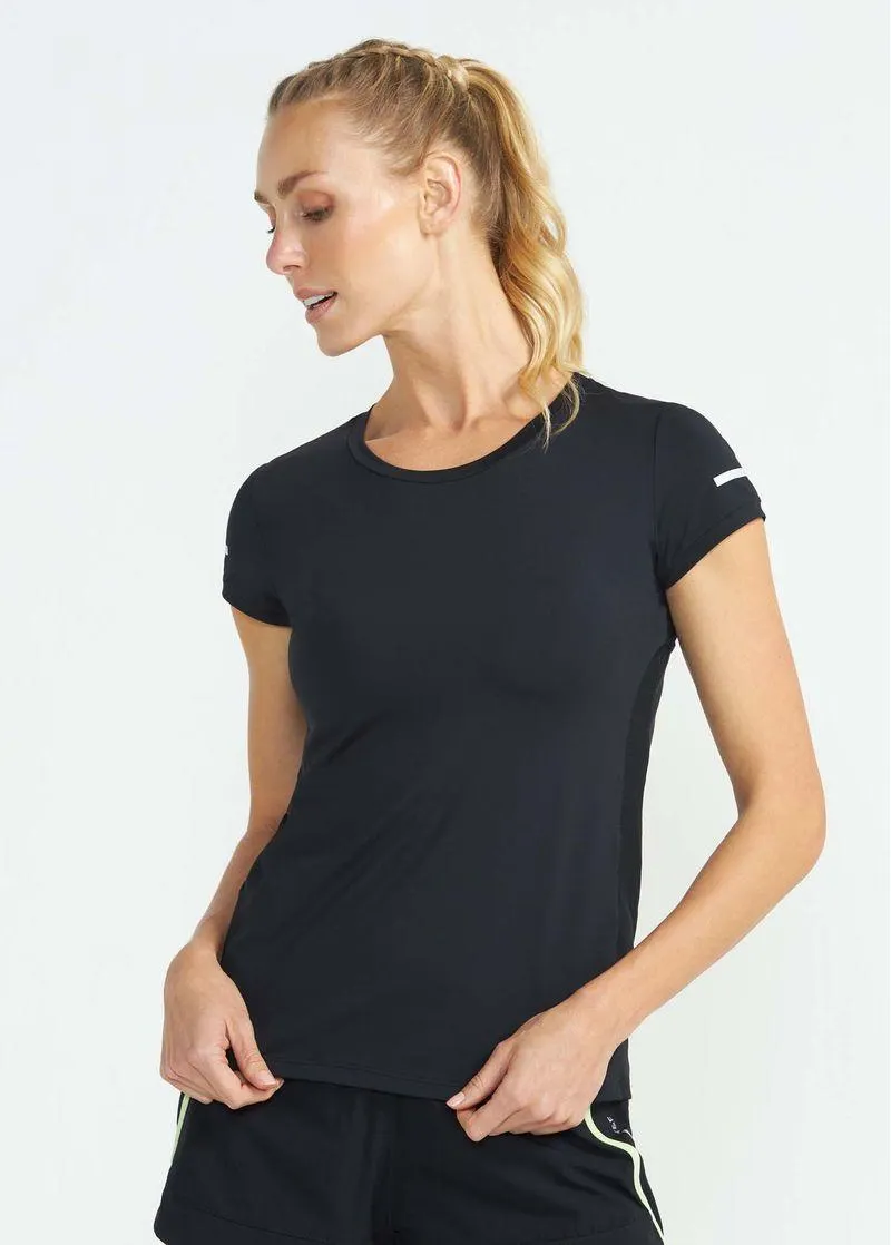 Camiseta Feminina Manga Curta Reflective