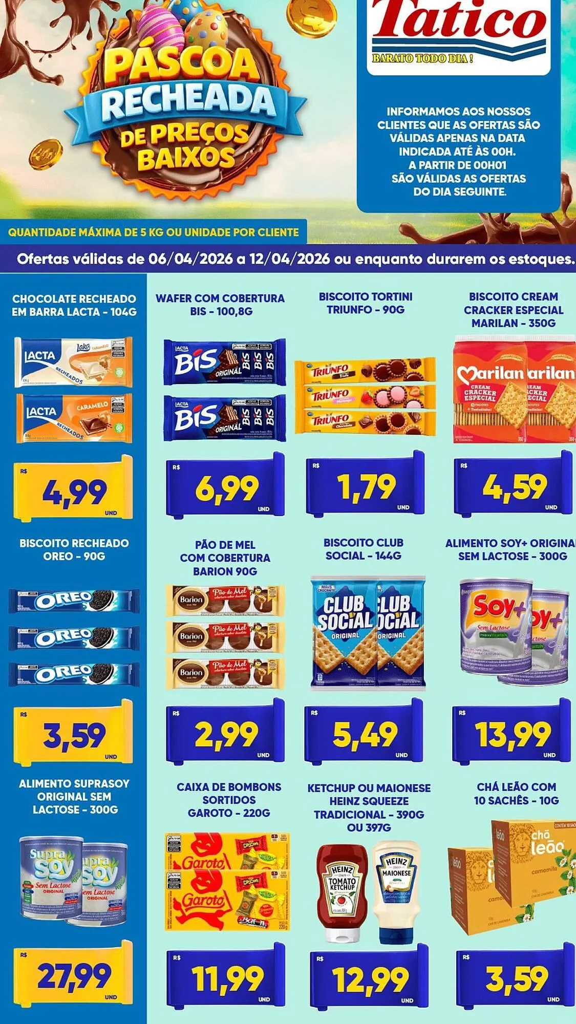 Encarte de Tabloide Tatico 6 de abril até 12 de abril 2026 - Pagina 5