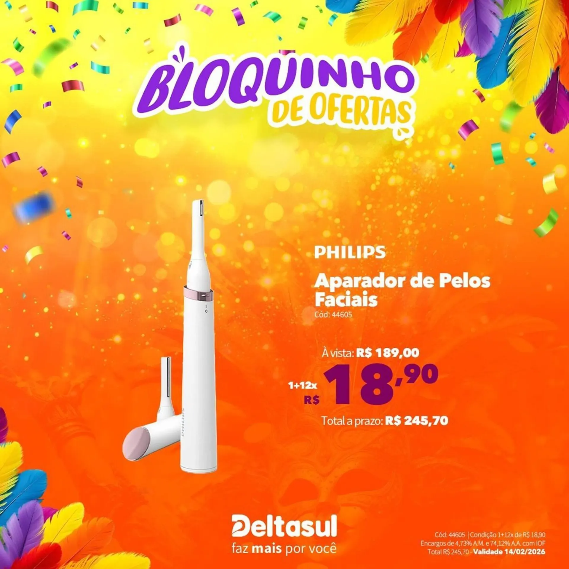 Encarte de Folheto Deltasul 13 de fevereiro até 14 de fevereiro 2026 - Pagina 6