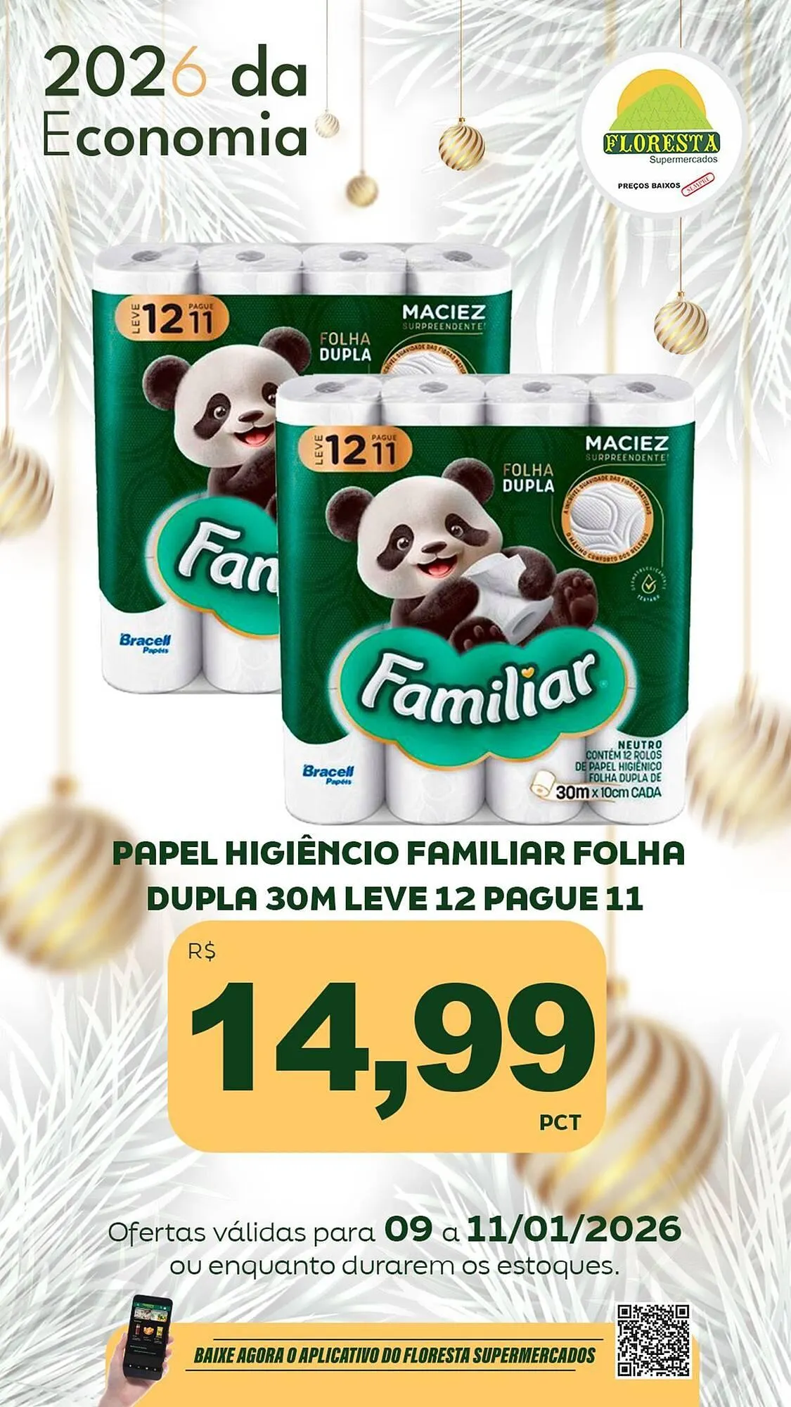 Encarte de Catálogo Floresta Supermercados 8 de janeiro até 10 de janeiro 2026 - Pagina 50