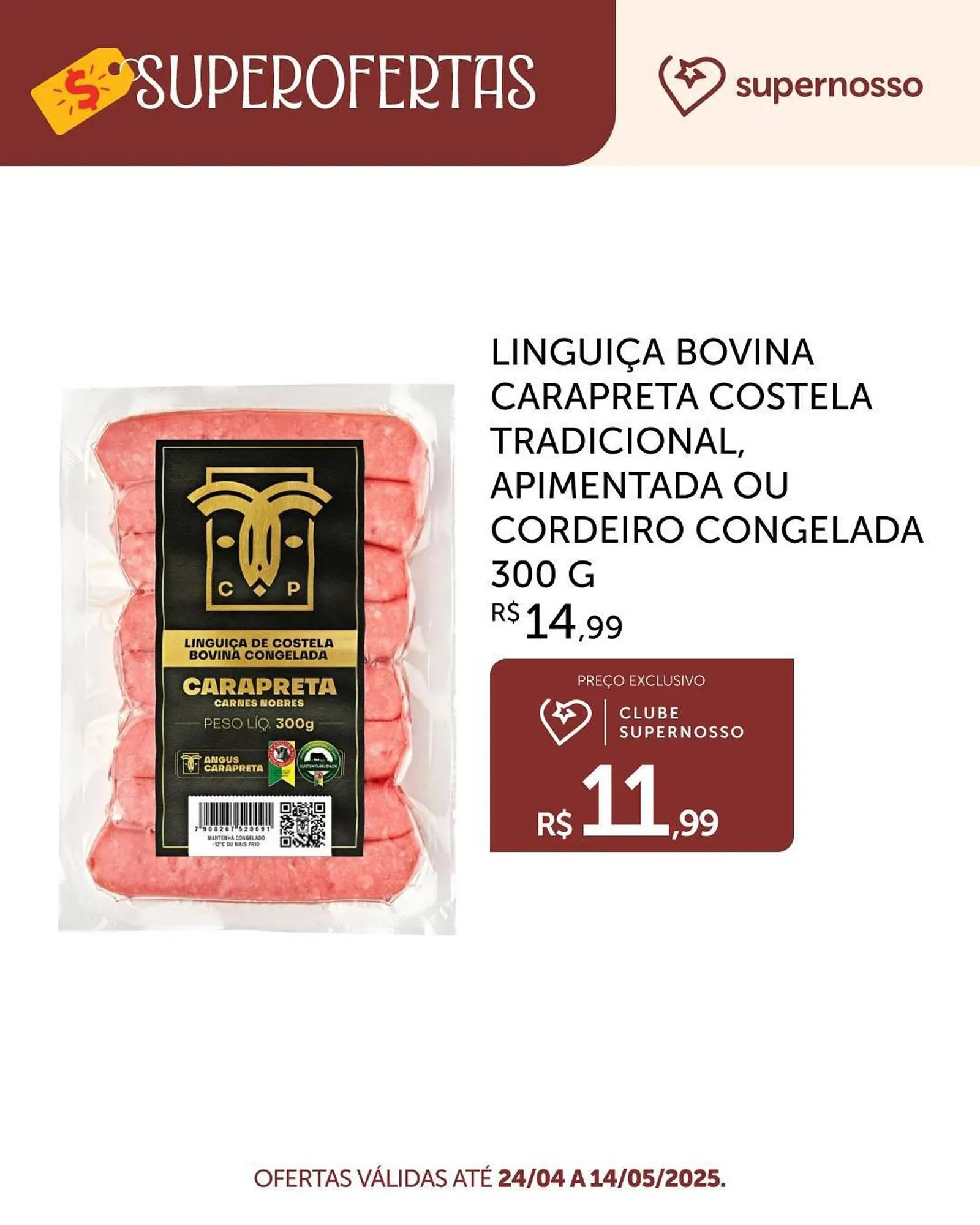 Encarte de Catálogo Super Nosso 24 de abril até 14 de maio 2025 - Pagina 4