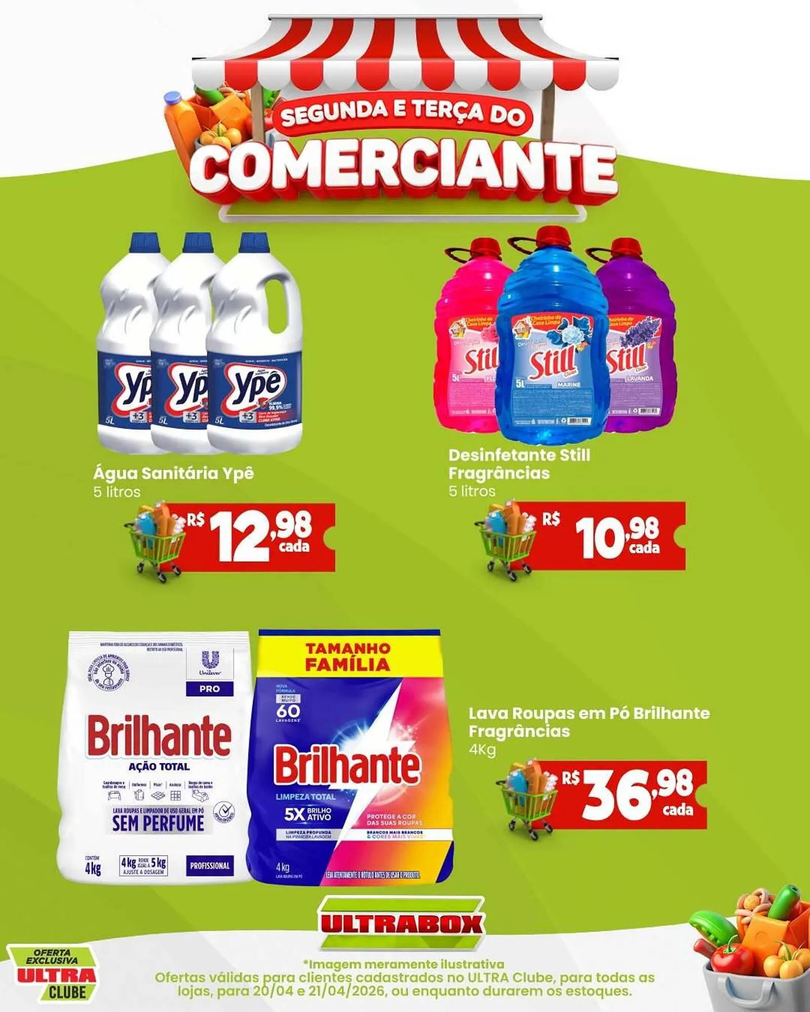 Encarte de Panfleto Ultrabox 20 de abril até 21 de abril 2026 - Pagina 1