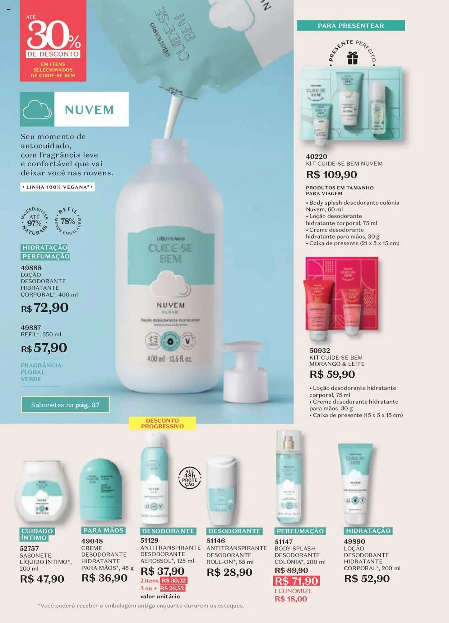 Encarte de Catálogo O Boticário 13 de outubro até 3 de novembro 2025 - Pagina 30