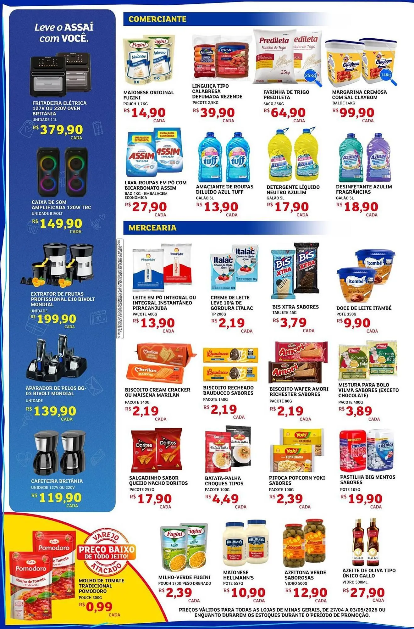 Encarte de Encarte Assaí Atacadista 27 de abril até 3 de maio 2026 - Pagina 2
