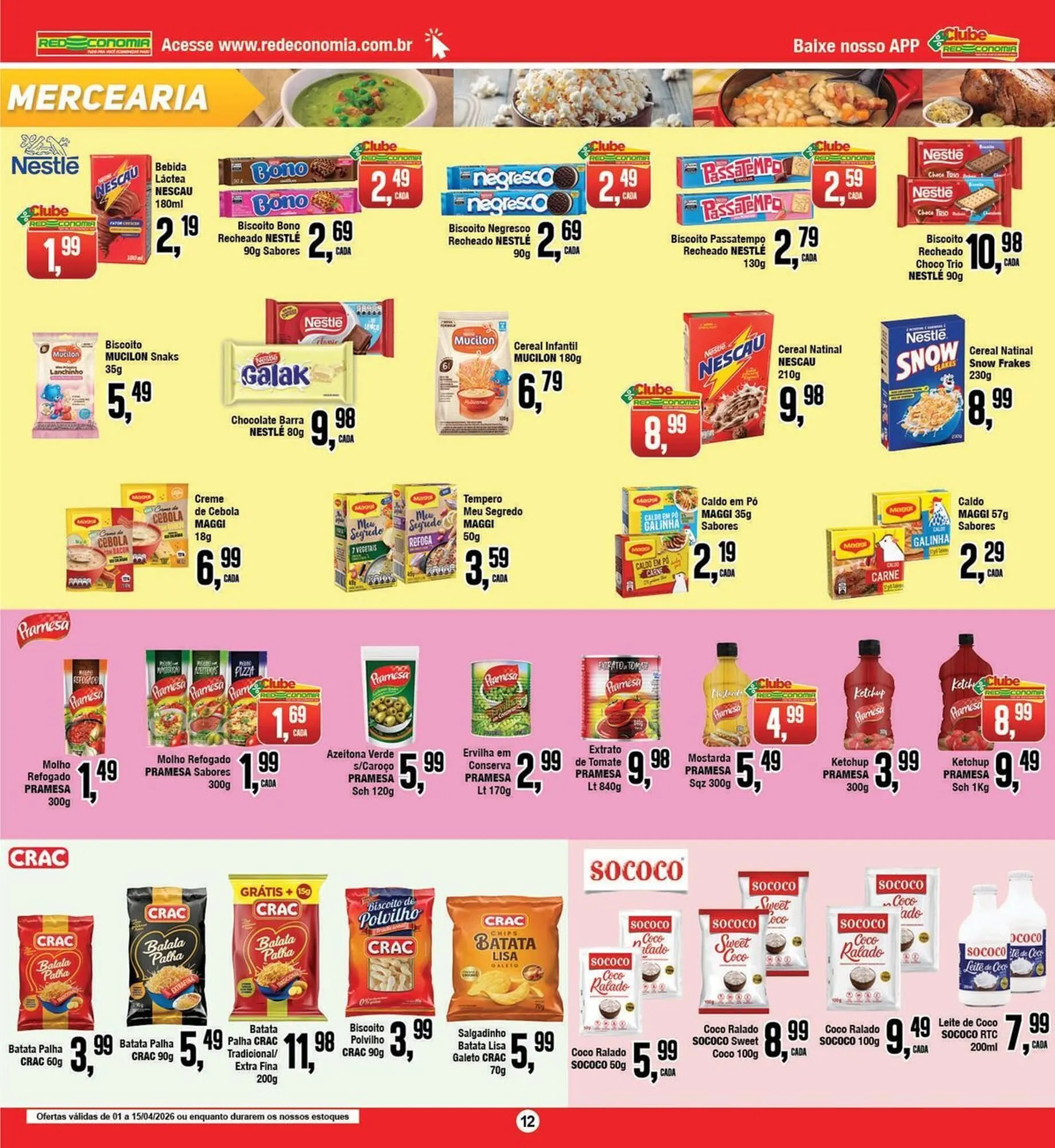 Encarte de Encarte Rede Economia 1 de abril até 15 de abril 2026 - Pagina 12