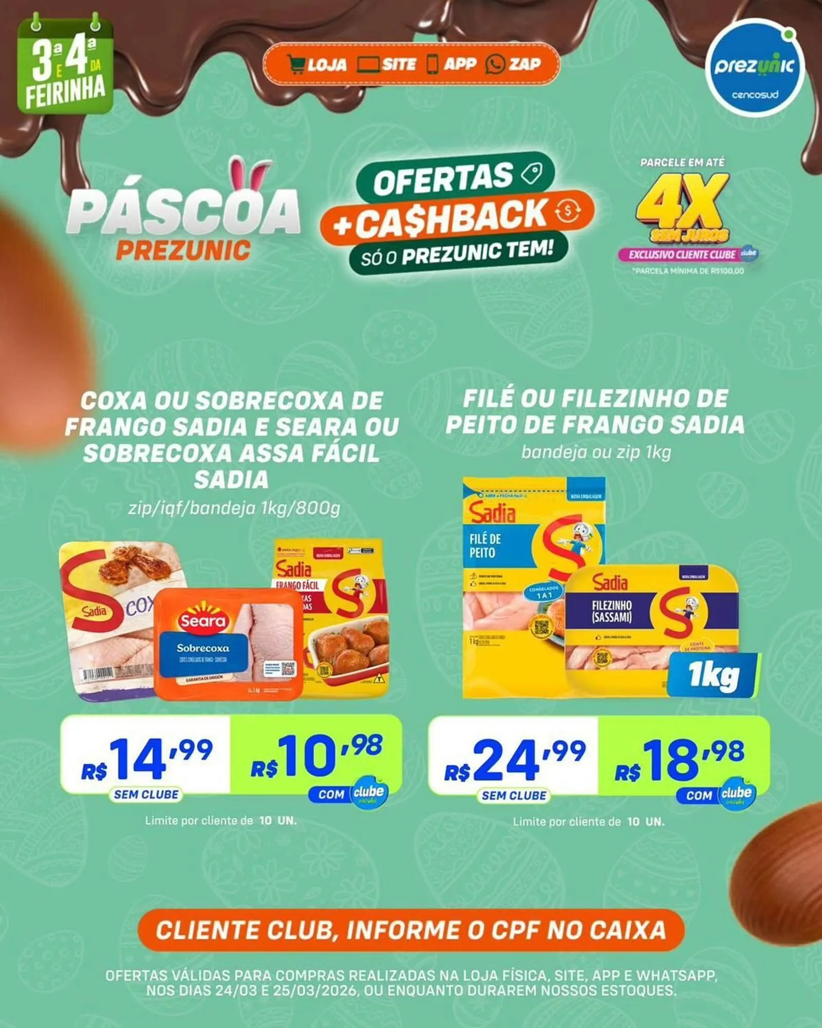 Encarte de Encarte Prezunic 24 de março até 25 de março 2026 - Pagina 8
