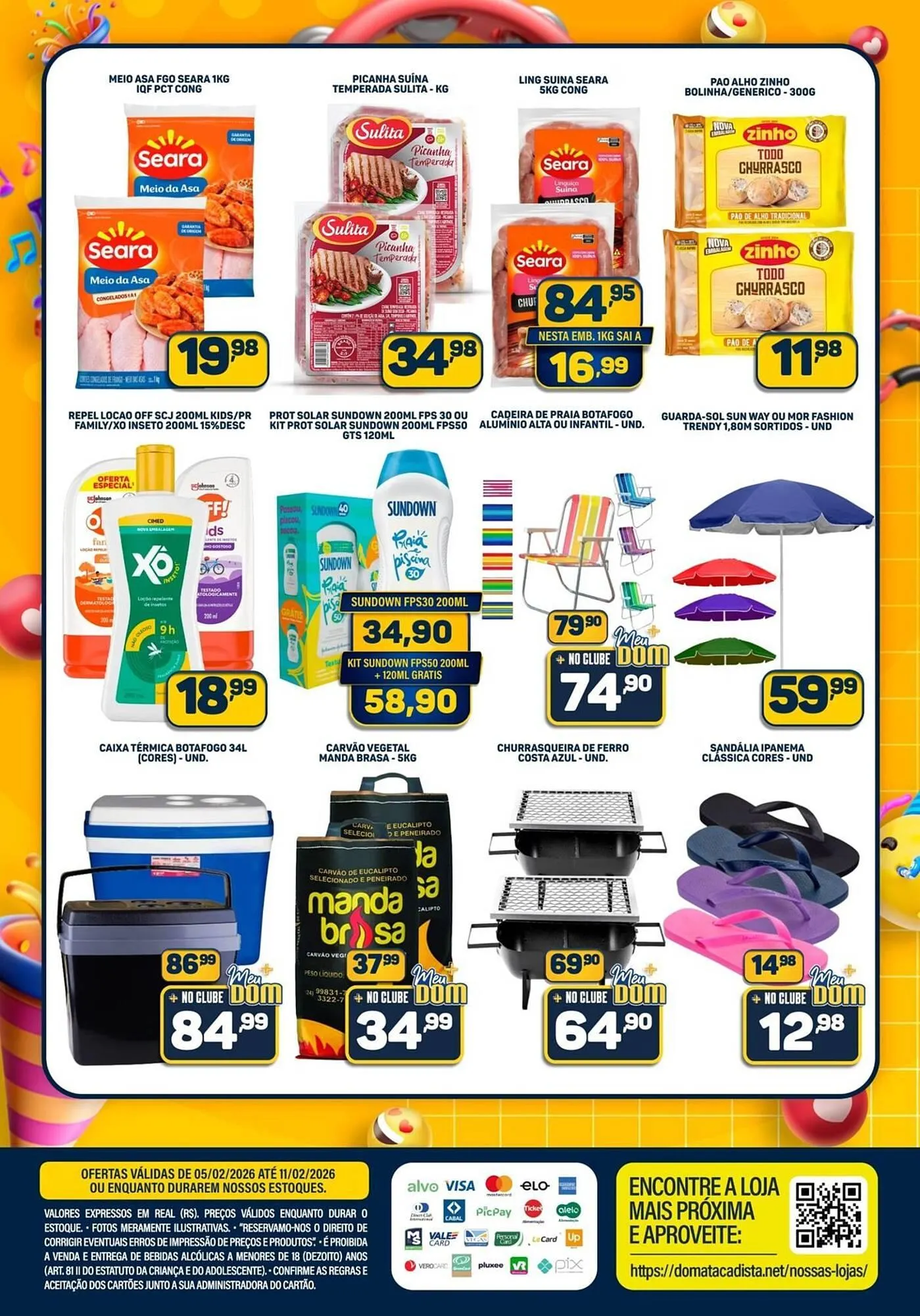 Encarte de Encarte Dom Atacadista 5 de fevereiro até 11 de fevereiro 2026 - Pagina 2
