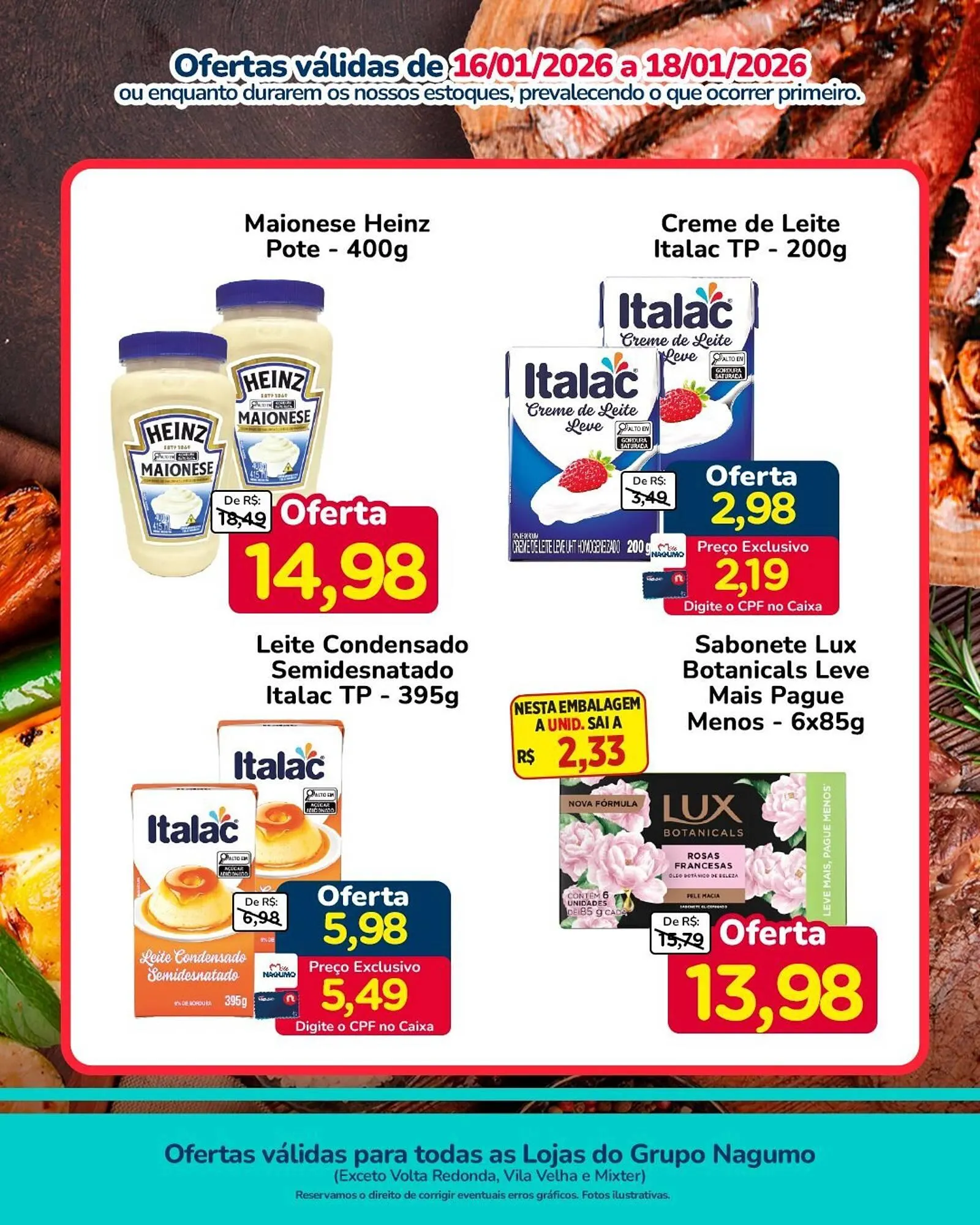 Encarte de Folheto Nagumo 17 de janeiro até 18 de janeiro 2026 - Pagina 3