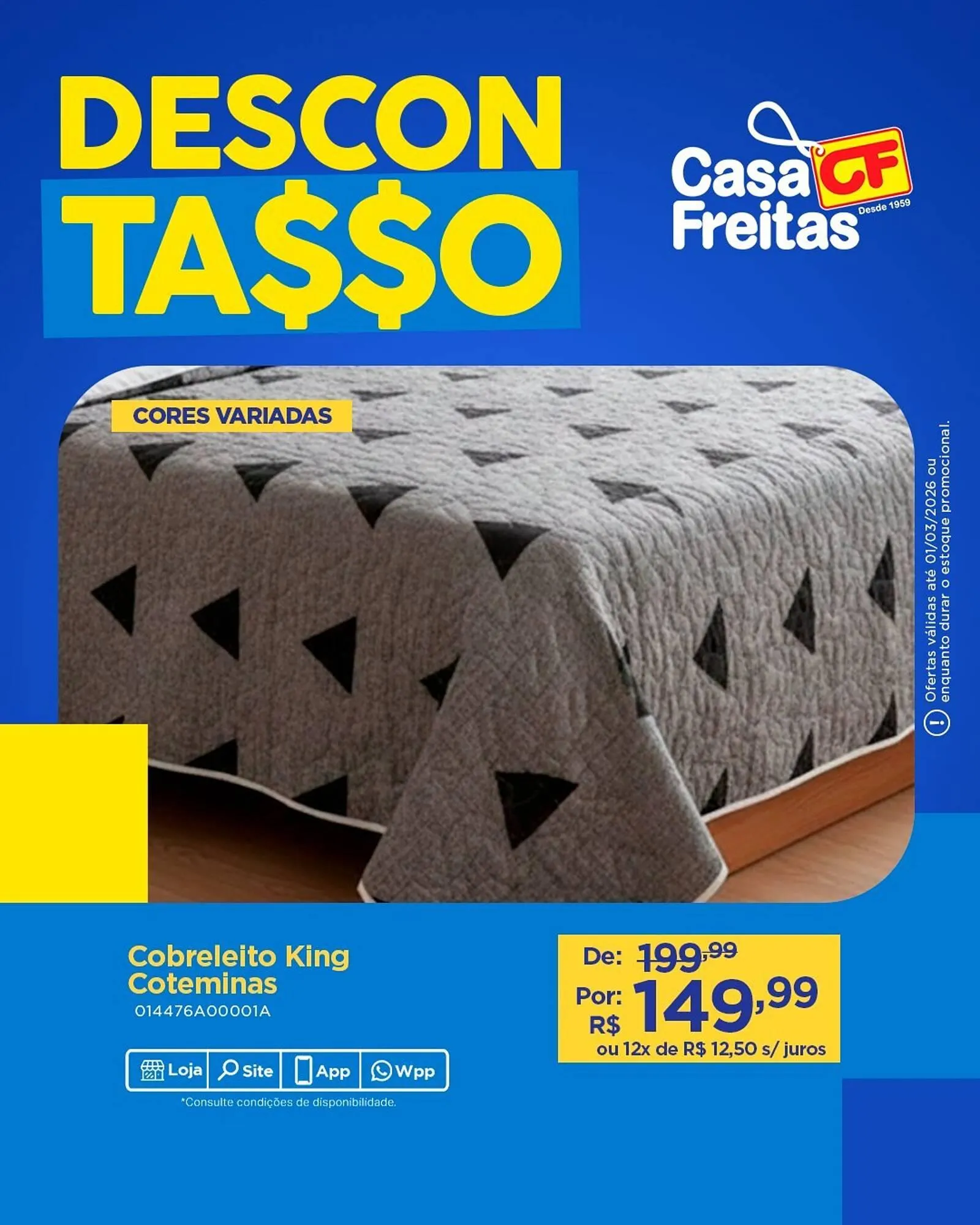 Encarte de Catálogo Casa Freitas 26 de fevereiro até 1 de março 2026 - Pagina 4