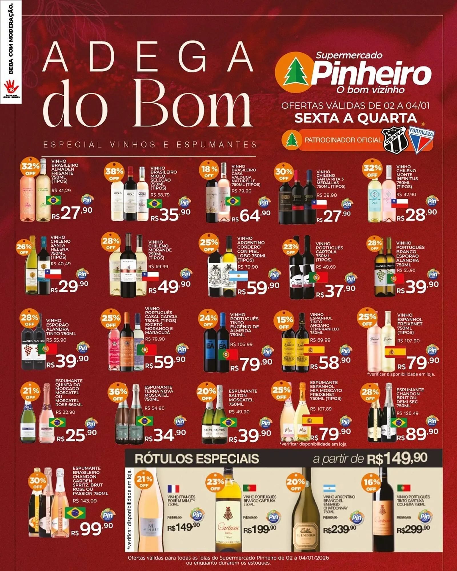 Encarte de Encarte Pinheiro Supermercado 2 de janeiro até 4 de janeiro 2026 - Pagina 2