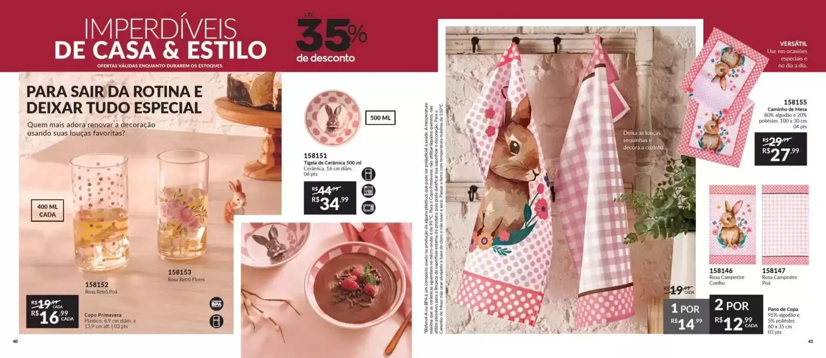 Encarte de Avon Revista Casa & Estilo Ciclo 18/2024 2 de outubro até 31 de dezembro 2024 - Pagina 13