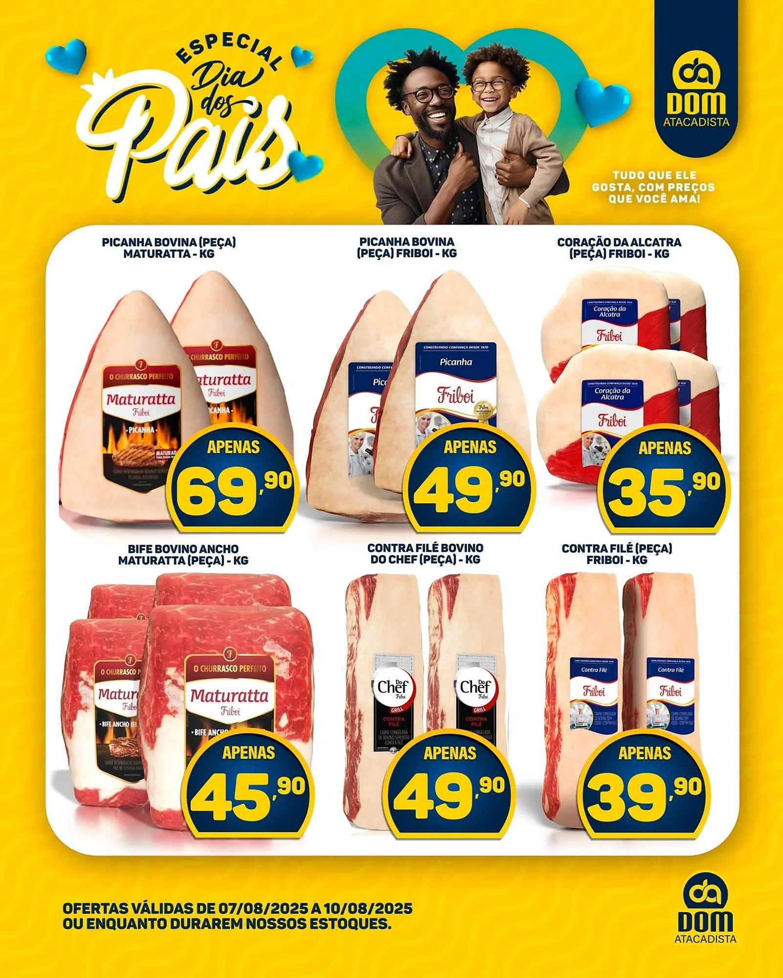 Encarte de Catálogo Dom Atacadista 7 de agosto até 10 de agosto 2025 - Pagina 1