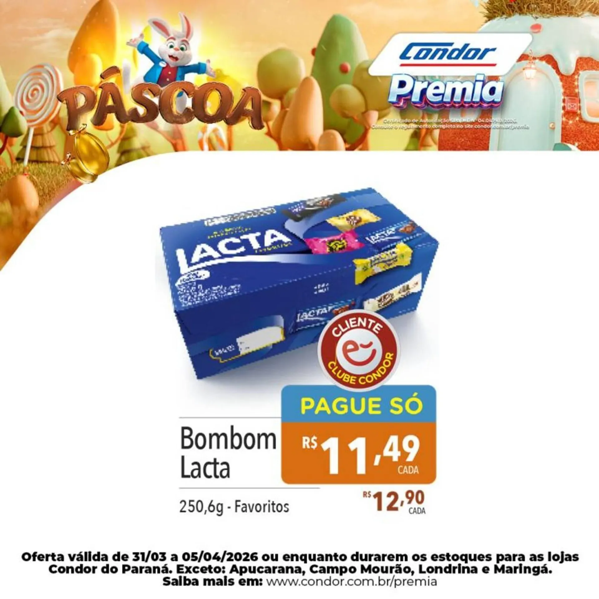 Encarte de Catálogo Supermercados Condor 31 de março até 5 de abril 2026 - Pagina 6