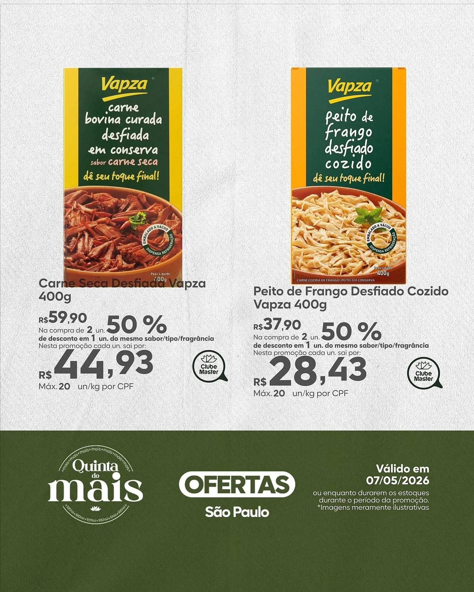 Encarte de Folheto Master Supermercados 7 de maio até 7 de maio 2026 - Pagina 3