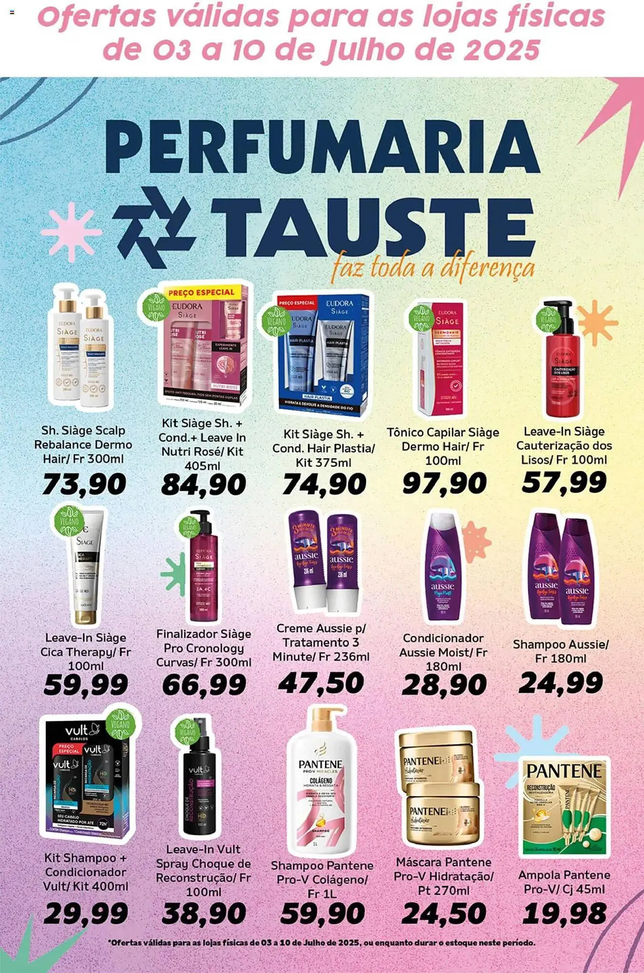 Encarte de Catálogo Supermercados Tauste 3 de julho até 10 de julho 2025 - Pagina 1