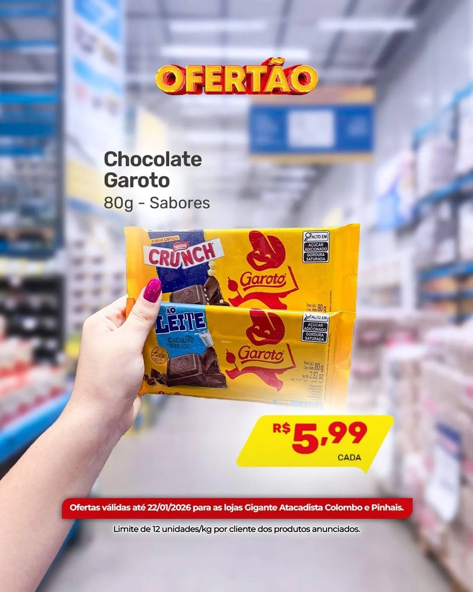 Encarte de Encarte Gigante Atacadista 21 de janeiro até 22 de janeiro 2026 - Pagina 4