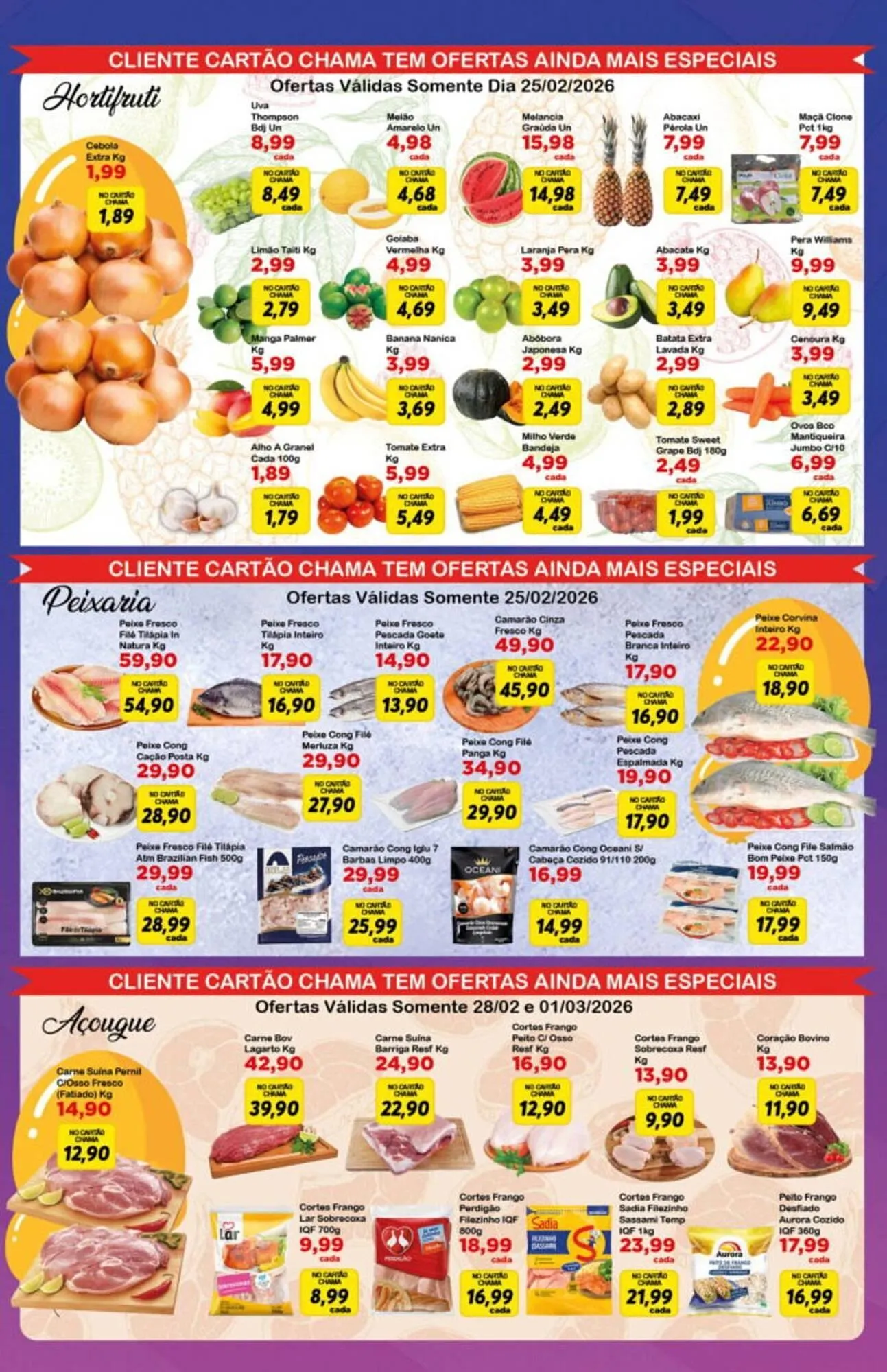 Encarte de Catálogo Chama Supermercados 26 de fevereiro até 3 de março 2026 - Pagina 2