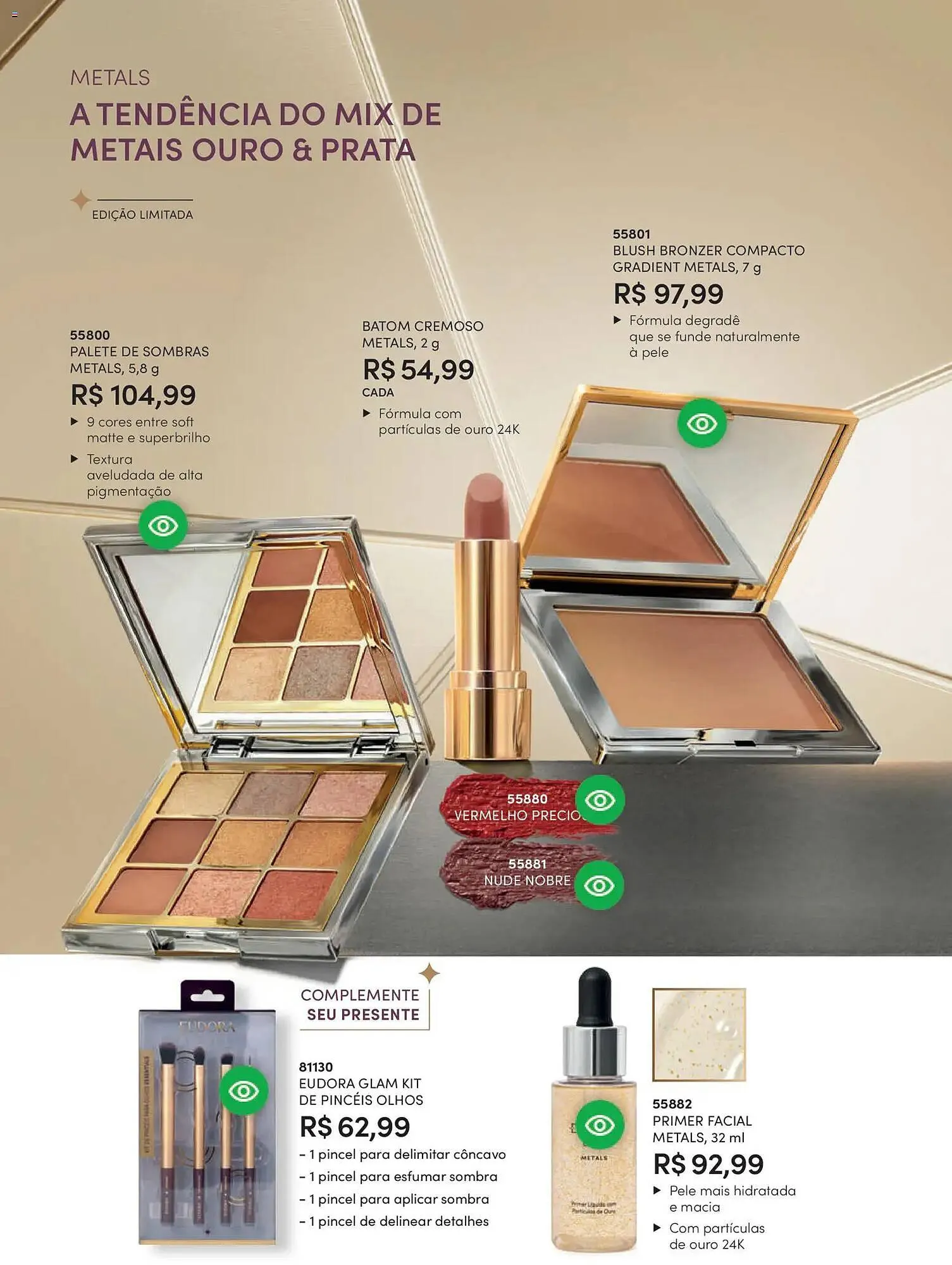 Encarte de Catálogo Eudora 11 de março até 10 de abril 2026 - Pagina 100