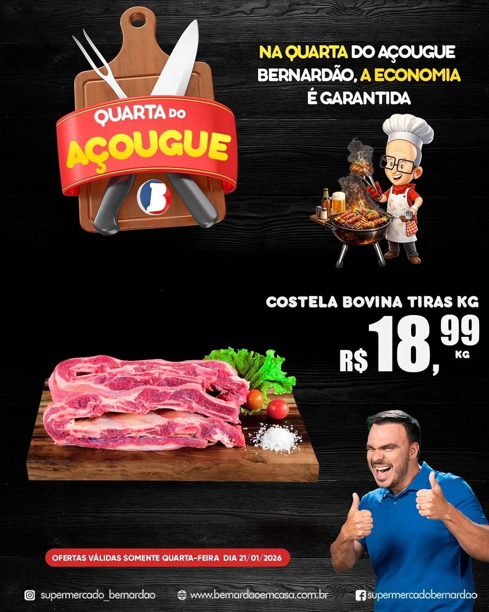 Encarte de Catálogo Supermercado Bernardão 21 de janeiro até 21 de janeiro 2026 - Pagina 5