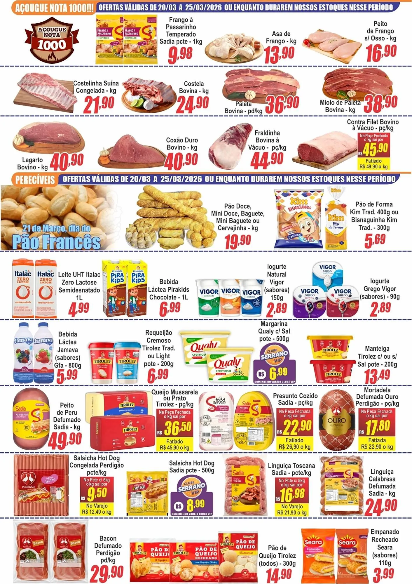 Encarte de Catálogo Serrano Supermercado 17 de março até 19 de março 2026 - Pagina 3