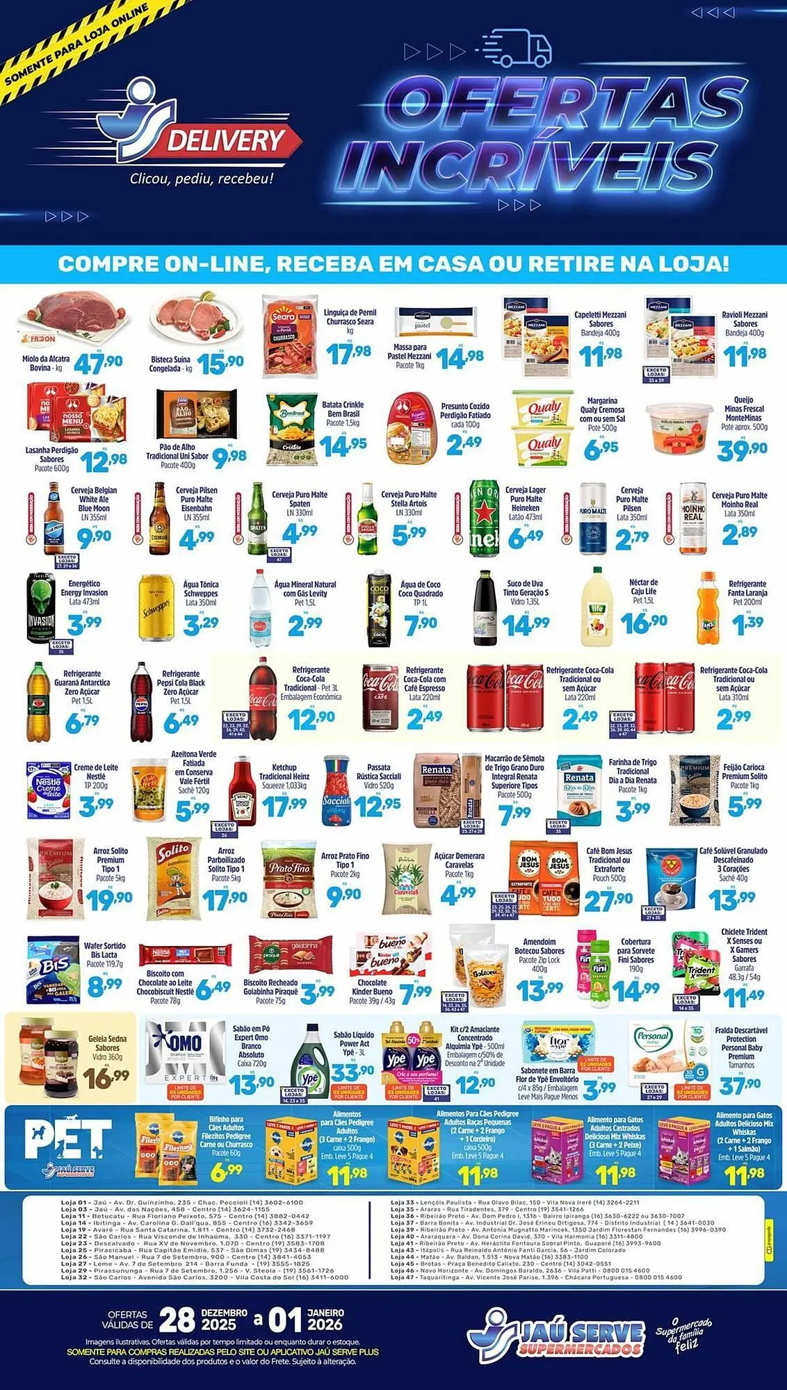 Encarte de Catálogo Supermercados Jau Serve 29 de dezembro até 1 de janeiro 2026 - Pagina 2