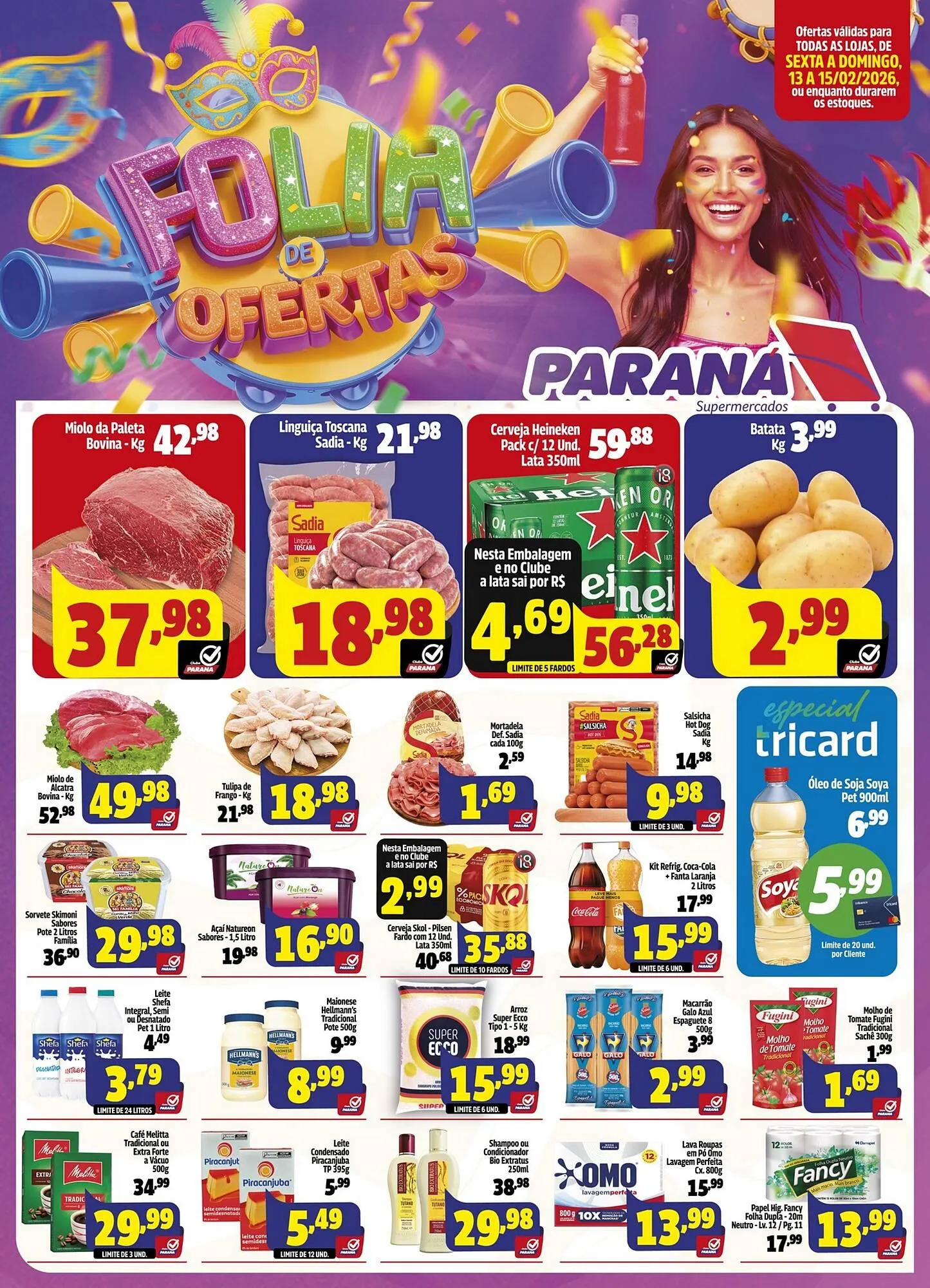 Folheto Supermercado Paraná - 1
