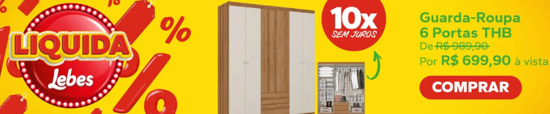 Encarte de Folheto Lojas Lebes 5 de janeiro até 31 de janeiro 2026 - Pagina 1