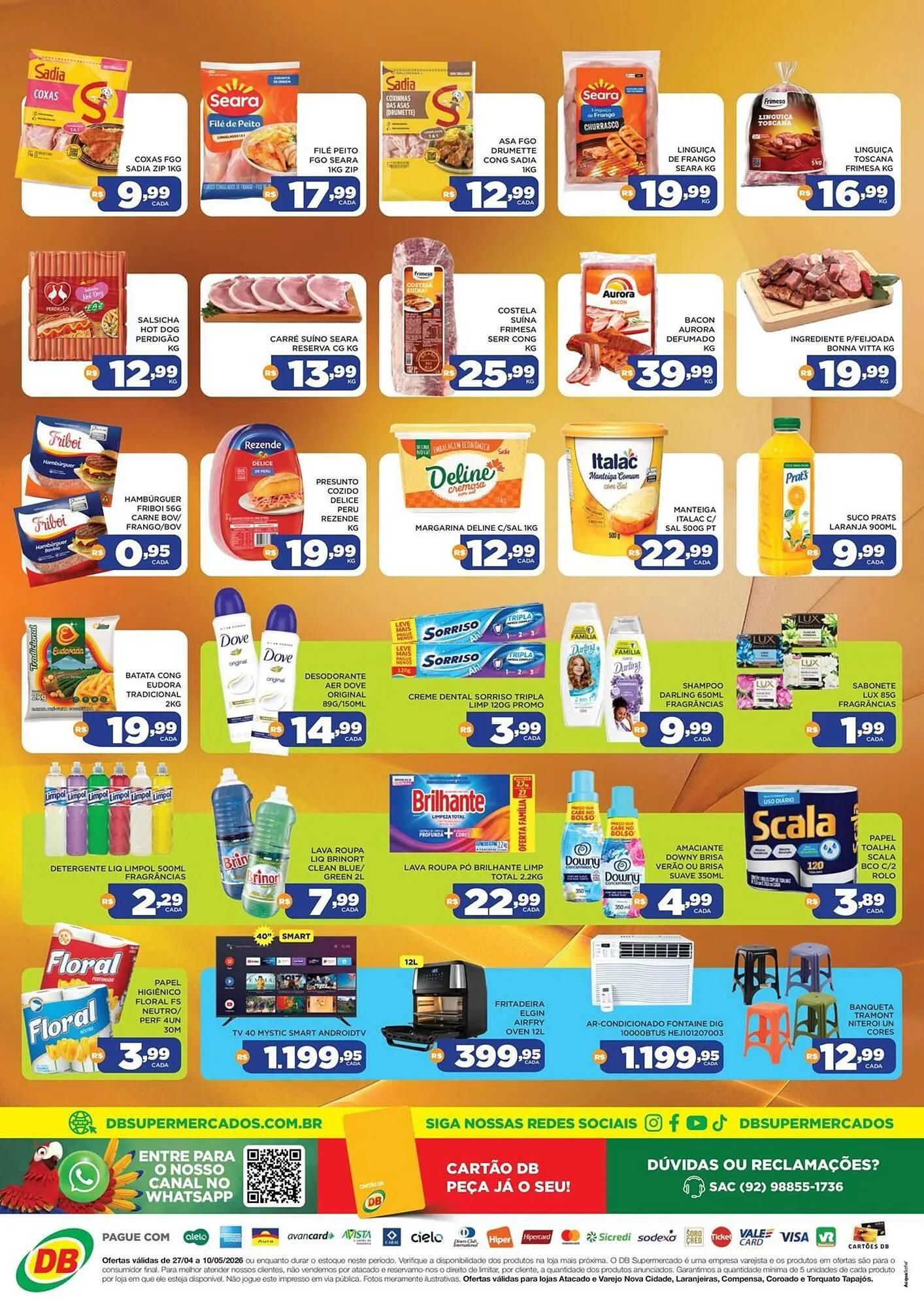 Encarte de Catálogo DB Supermercados 4 de maio até 10 de maio 2026 - Pagina 2