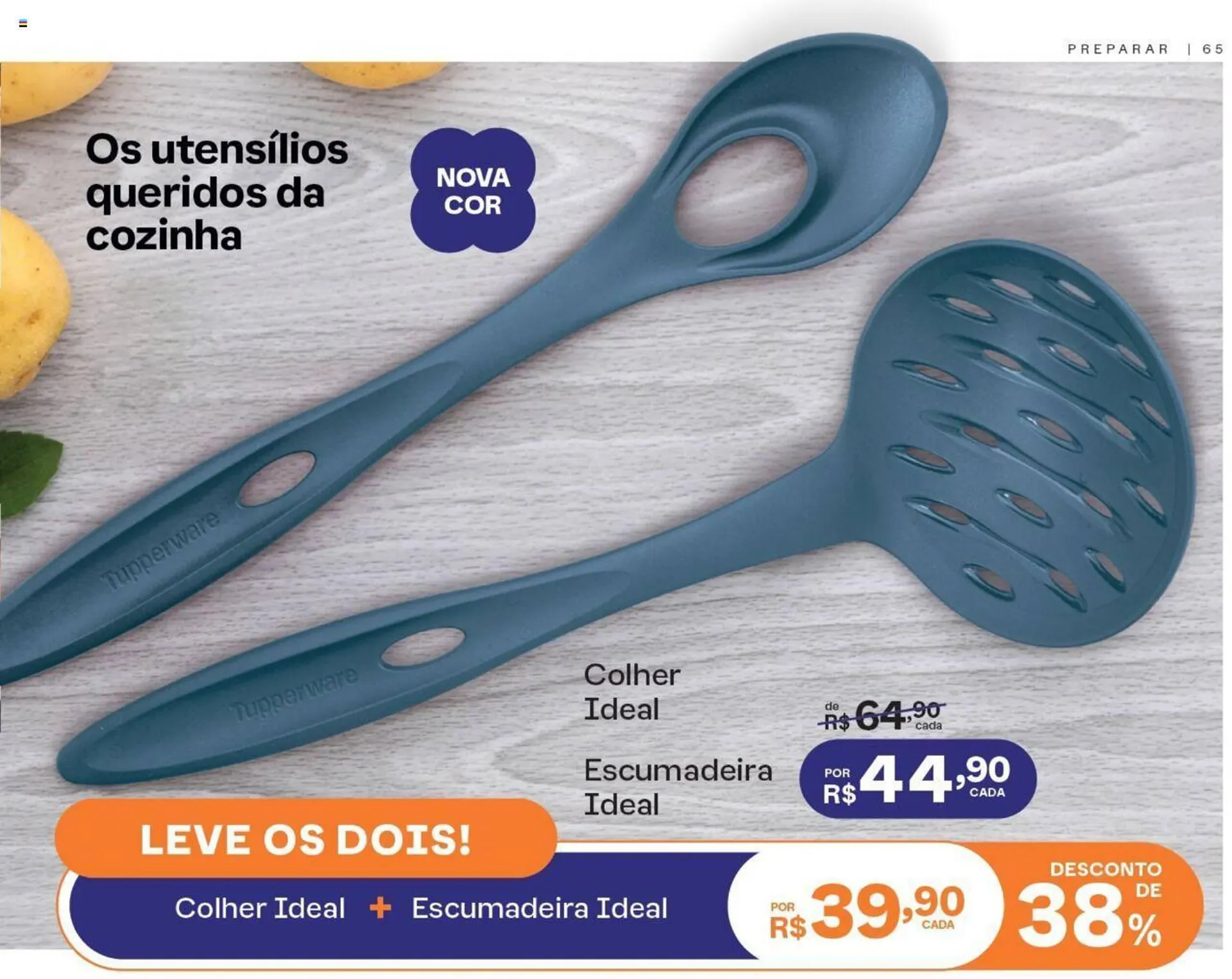 Encarte de Catálogo Tupperware 1 de abril até 30 de abril 2024 - Pagina 66