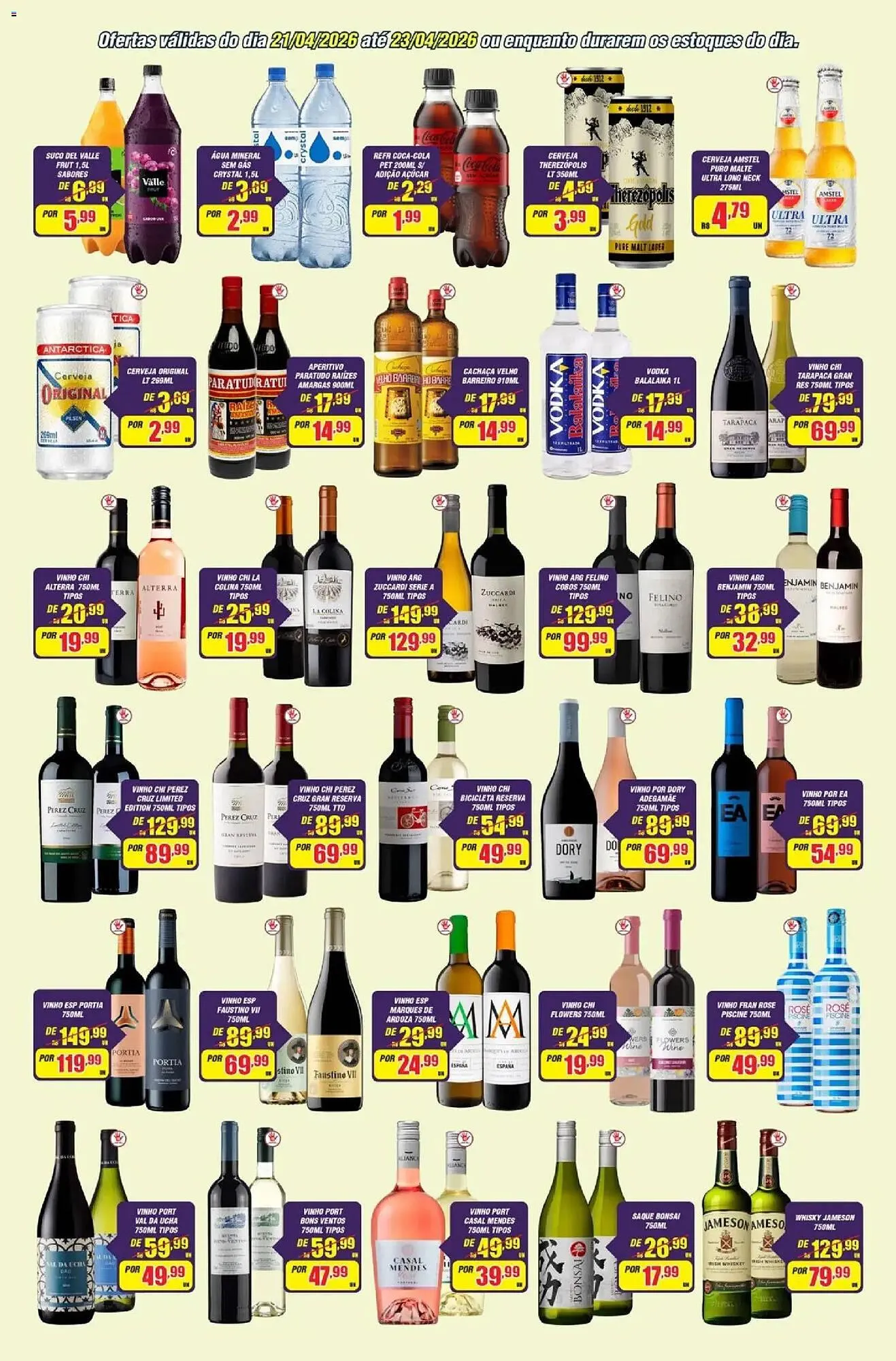 Encarte de Catálogo Violeta Supermercados 21 de abril até 24 de abril 2026 - Pagina 3