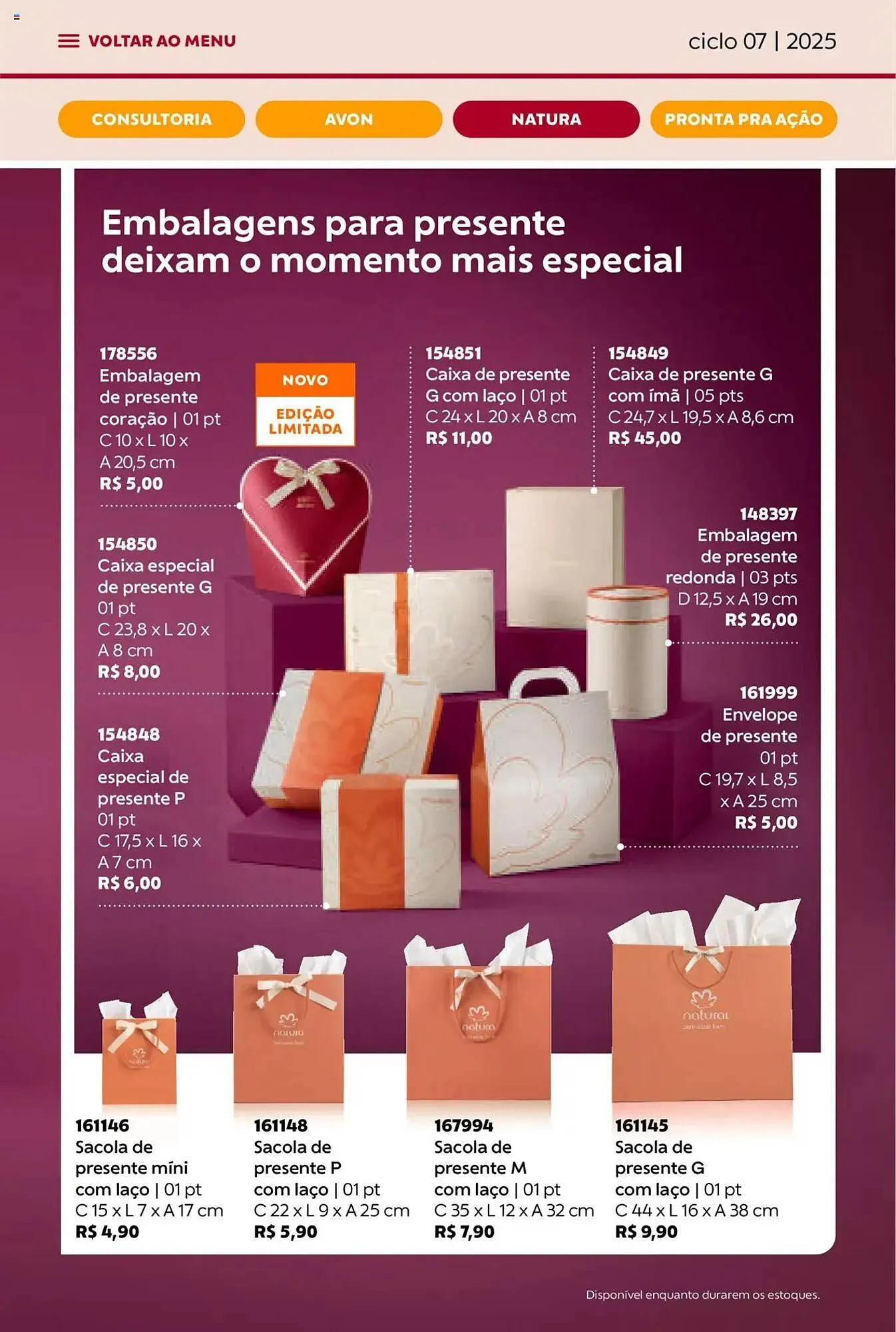 Encarte de Catálogo Avon 3 de abril até 1 de maio 2025 - Pagina 78