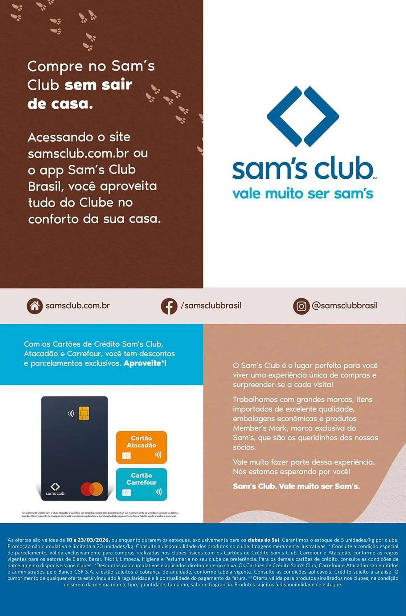 Encarte de Folheto Sam's Club 10 de março até 23 de março 2026 - Pagina 9